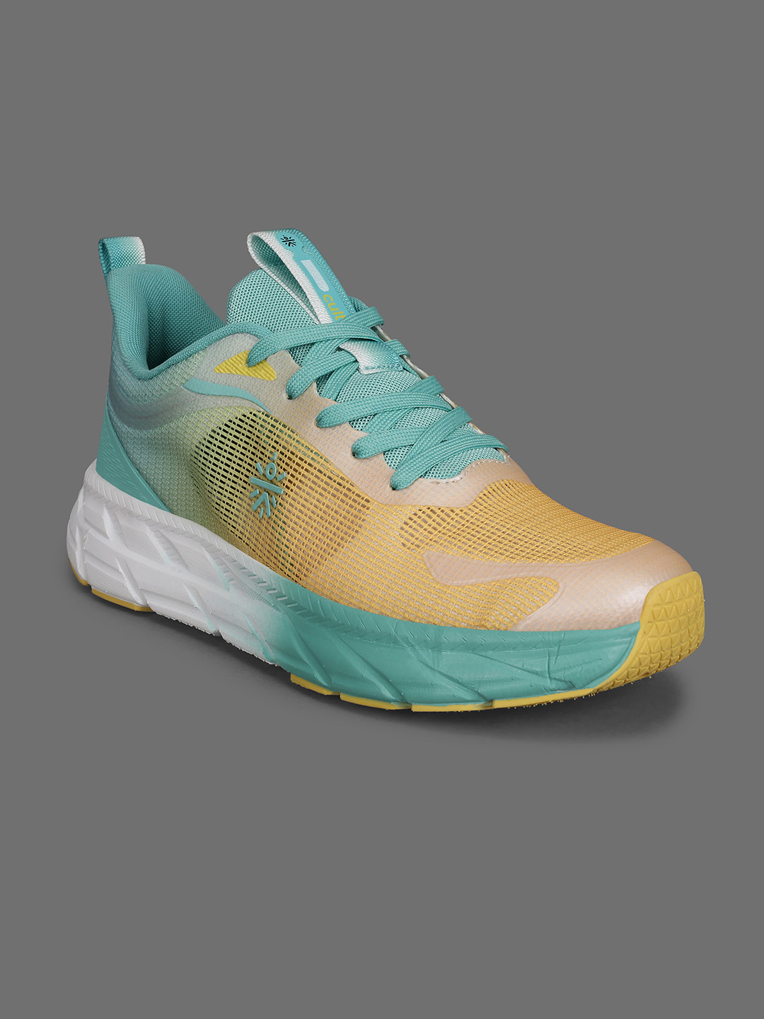 CULT Men's Yellow & Mint Green Fortis Casual Shoes