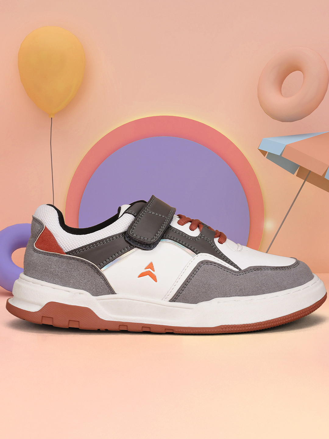 AVANT Kids' Jetster Sneakers - Grey/Orange