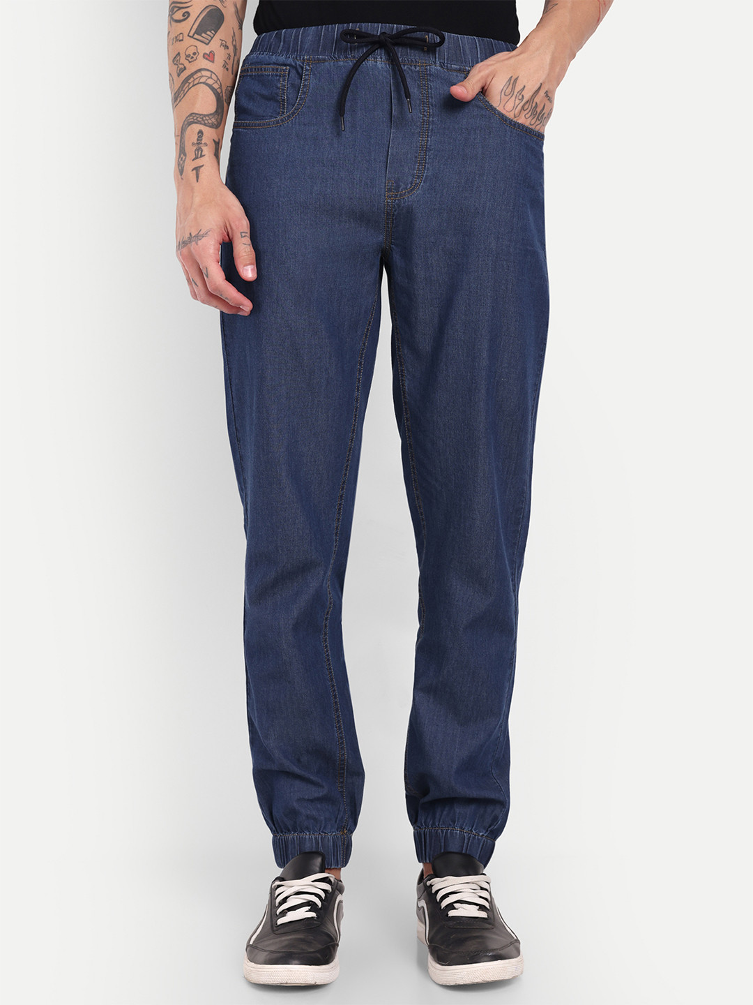 COSMIC Men Mid-Rise Clean Look Jogger
