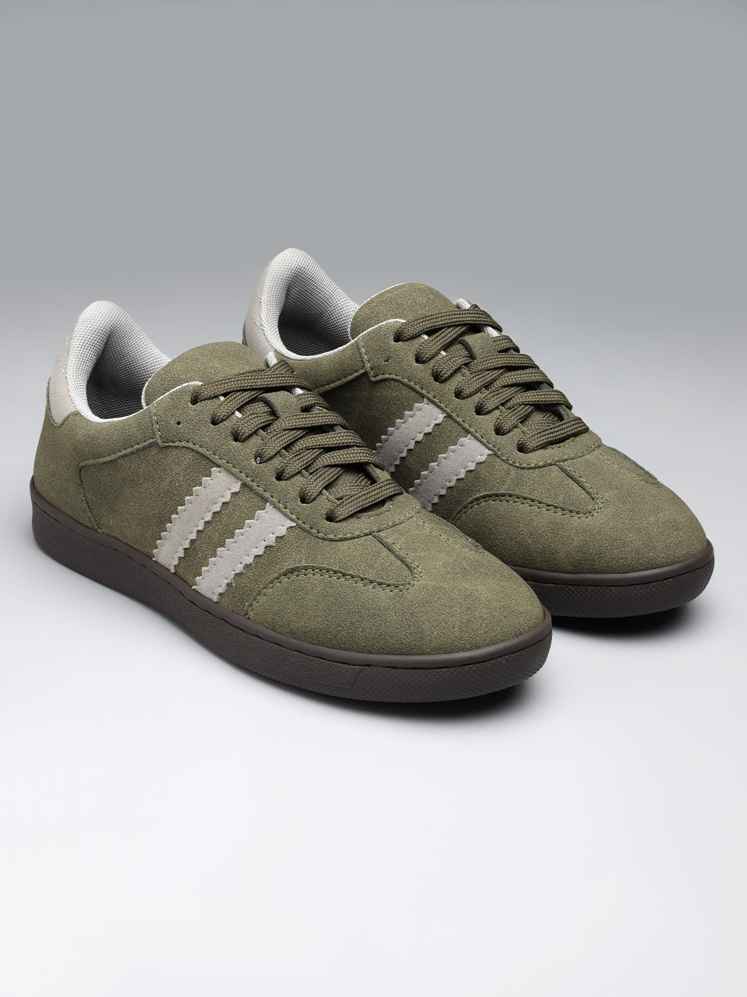 Lino Perros Women Lace-Ups Round Toe Sneakers