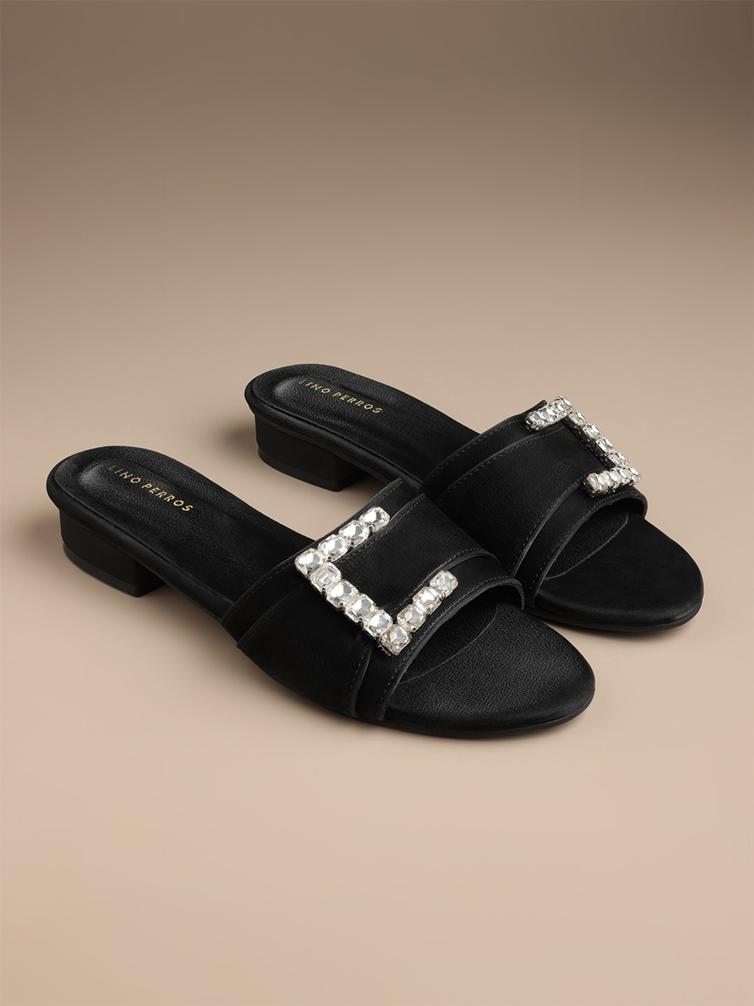 Lino Perros Women Open Toe Flats with Buckles
