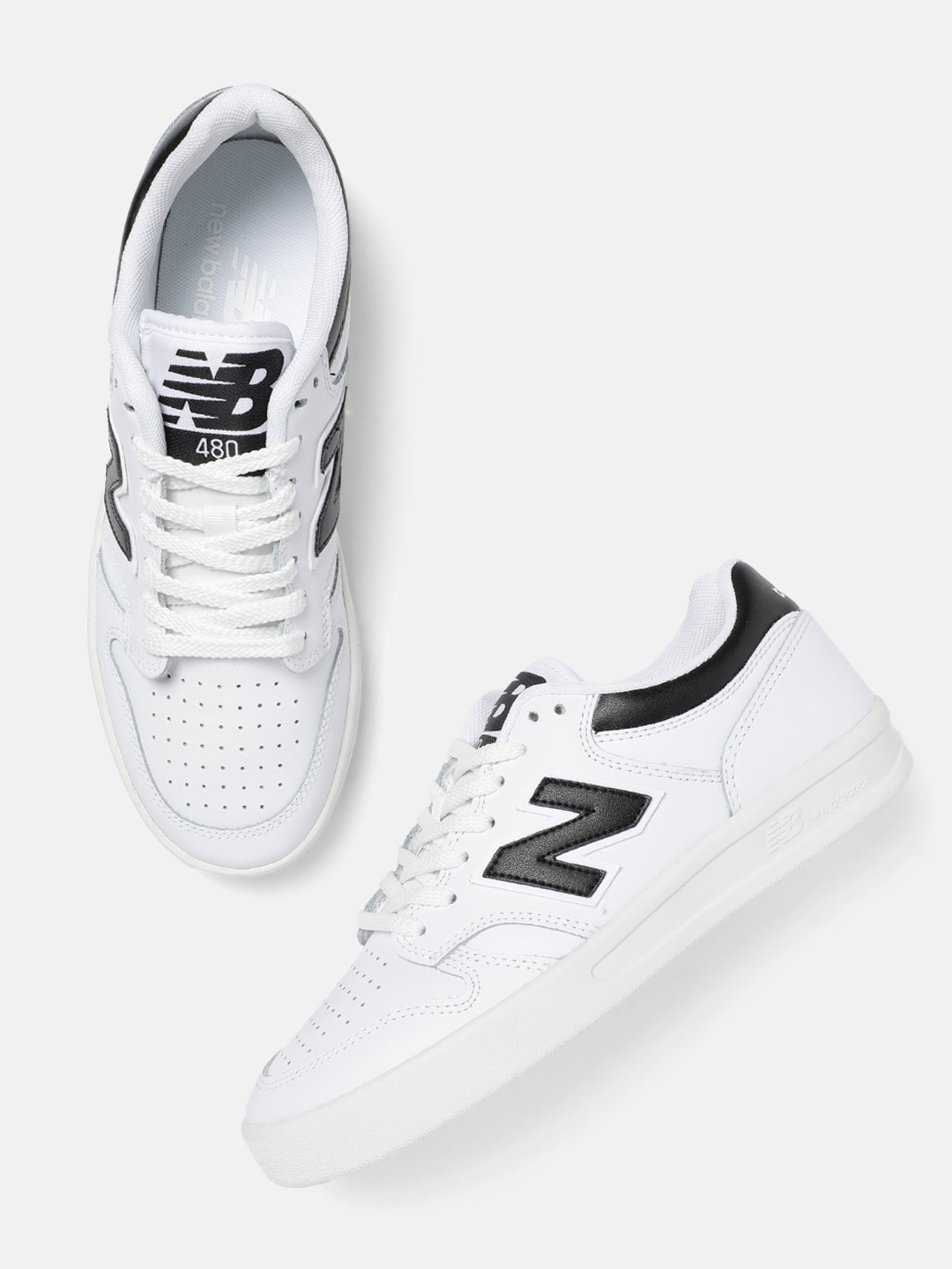 New Balance Men BB480I Leather Sneakers