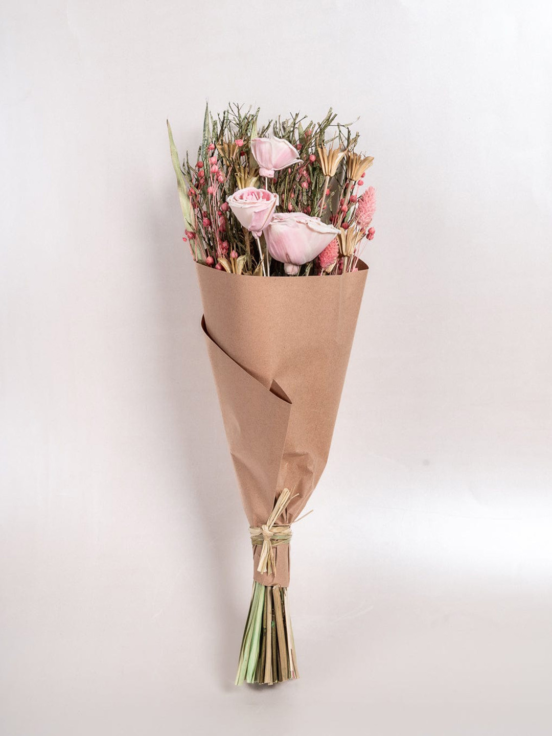The Wishing Chair Pink And Beige Bouquet of Posies Artificial Flower