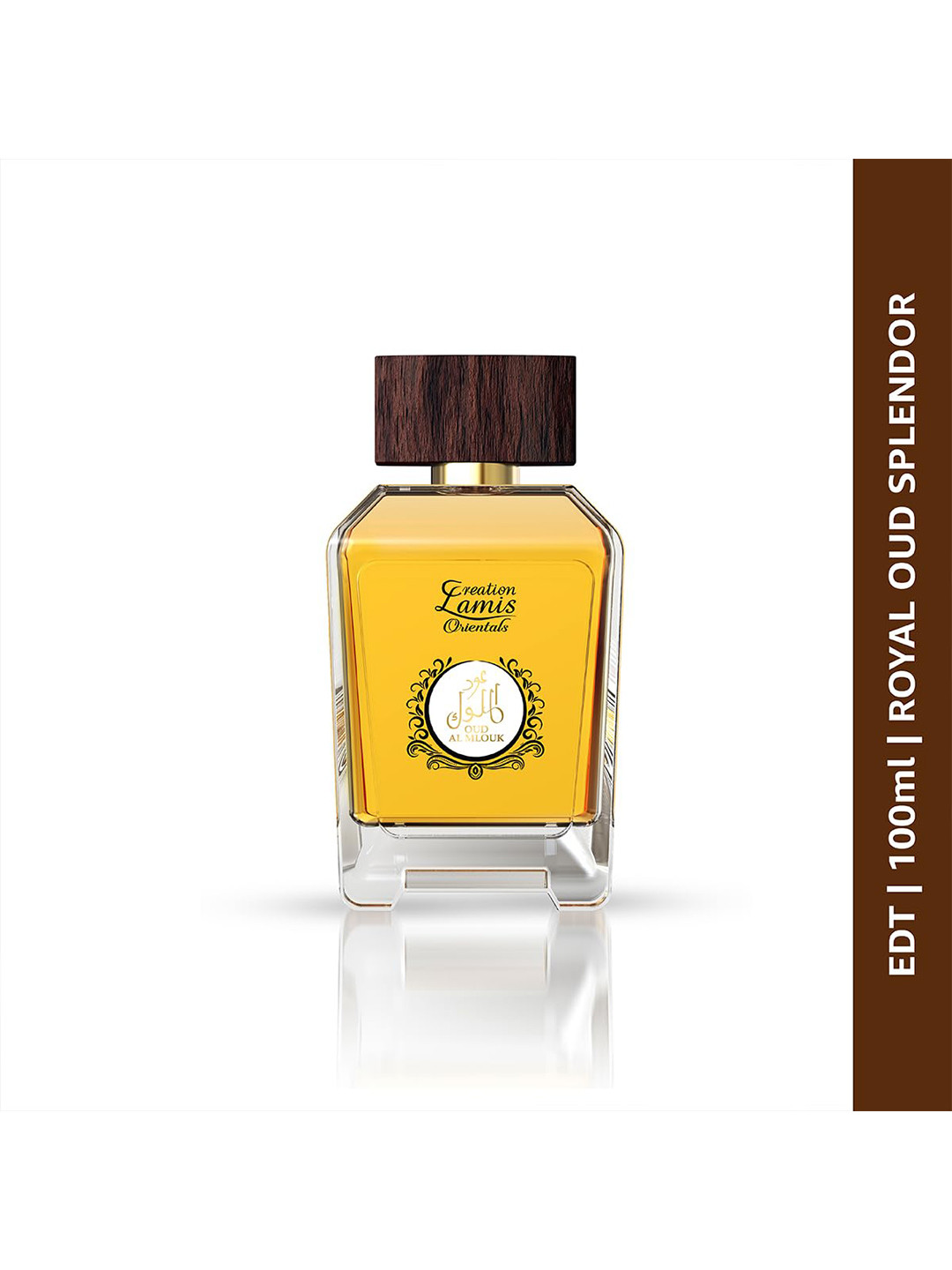 Creation Lamis Unisex Oud Al Mlouk Long Lasting Eau de Toilette - 100 ml