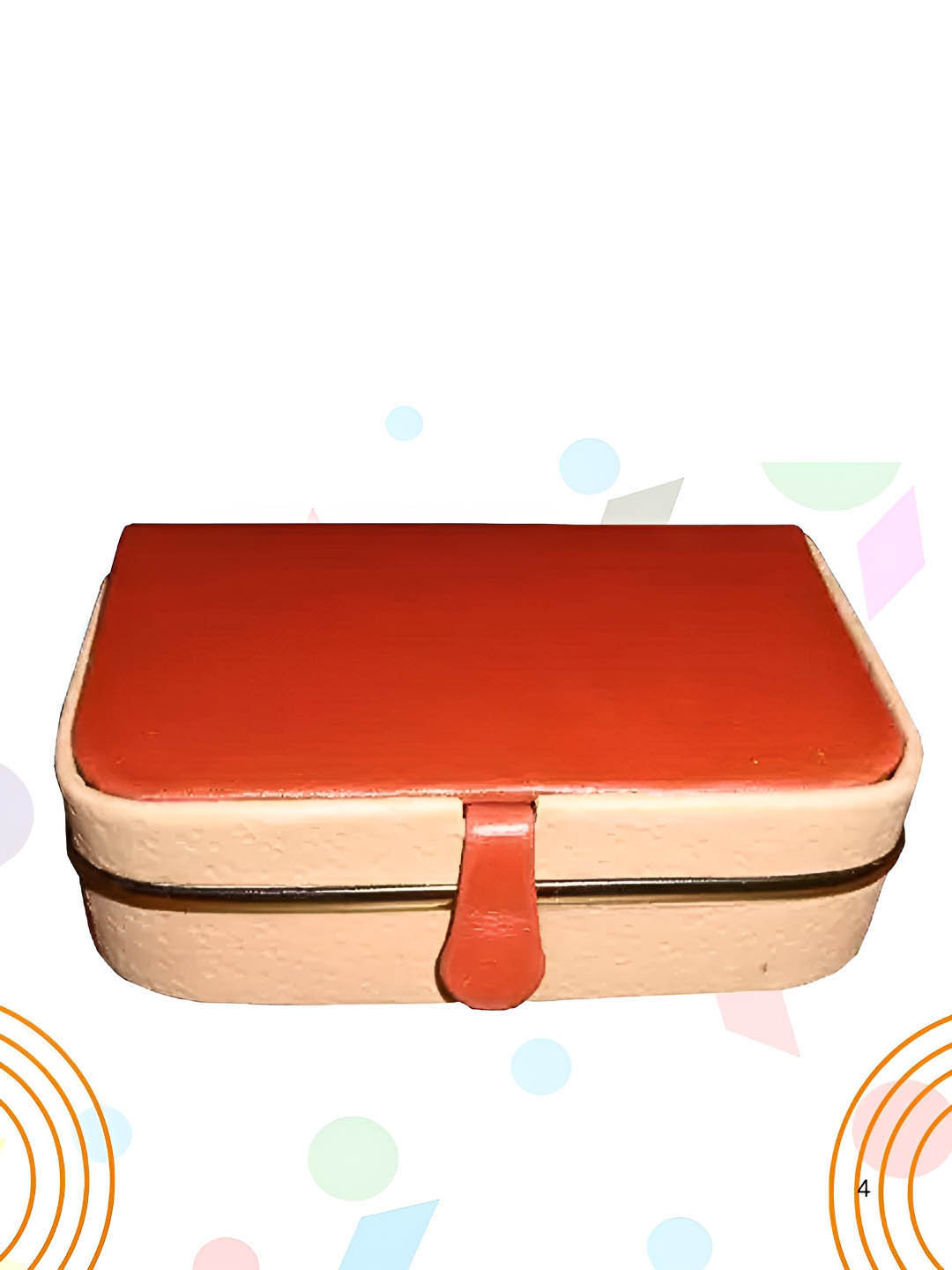 Ajabh Brown Reusable Ring Box Jewellery Organisers