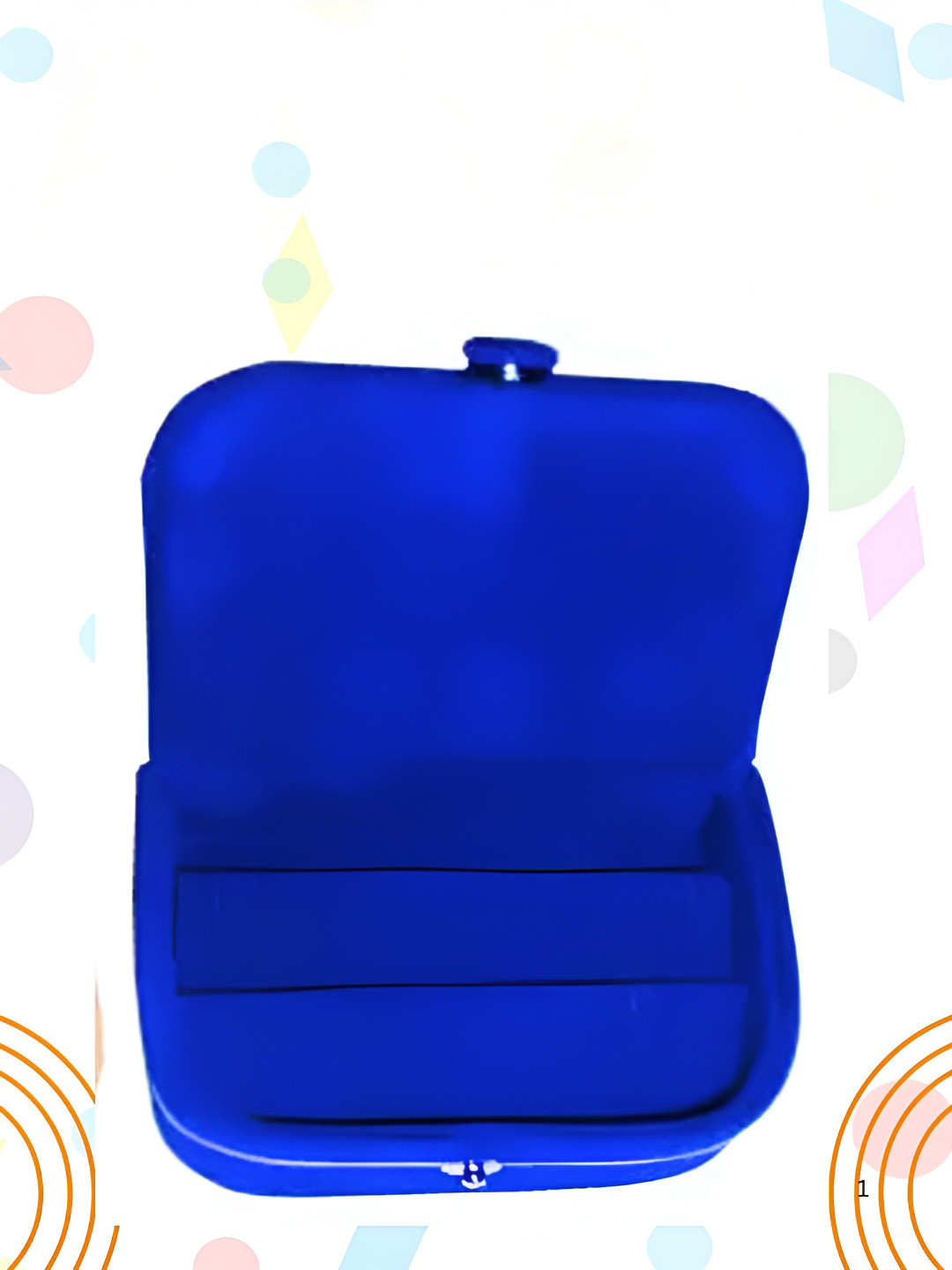 Ajabh Blue 2 Pieces Reusable Earring Box Jewellery Organisers