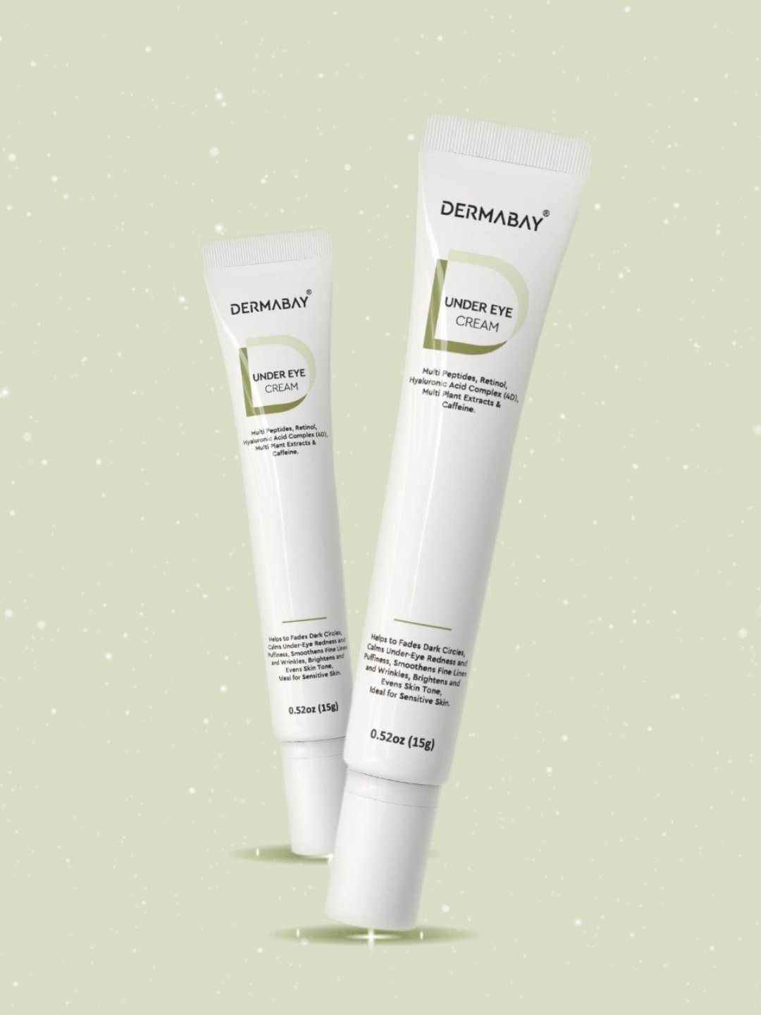 Dermabay Under Eye Cream For Dark Circles, Puffiness, Fine Lines, Wrinkles & Redness -15G