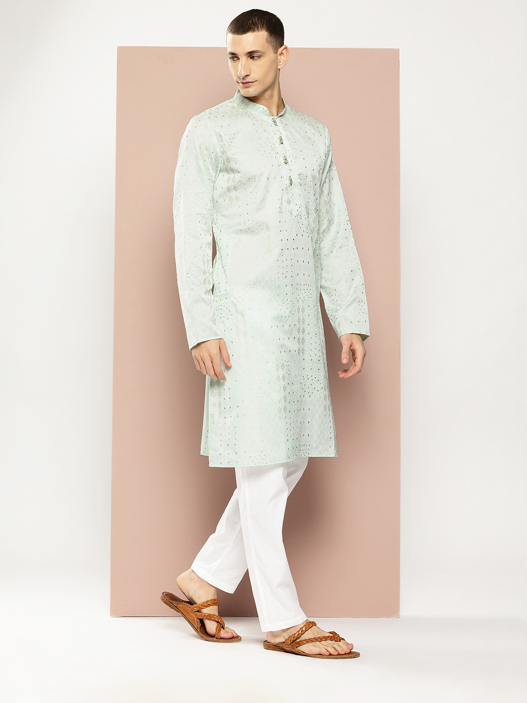 See Designs Ethnic Motifs Print Kurta with Pyjamas