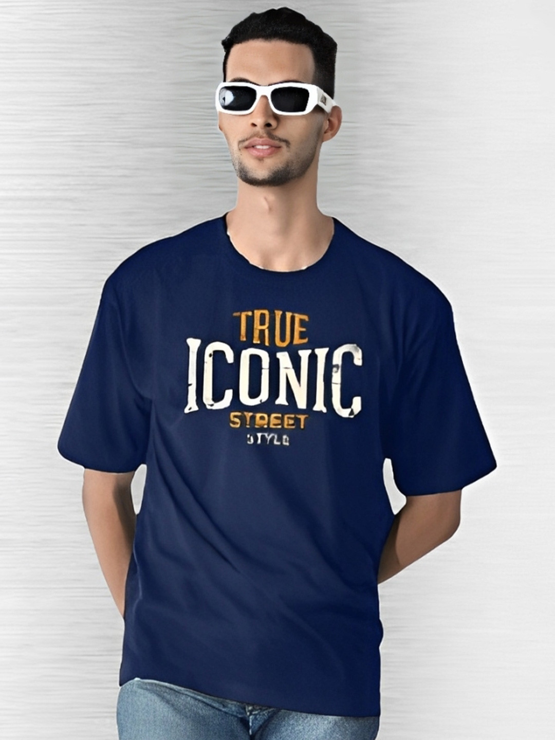 REYA Men Typography Long Sleeve T-shirt