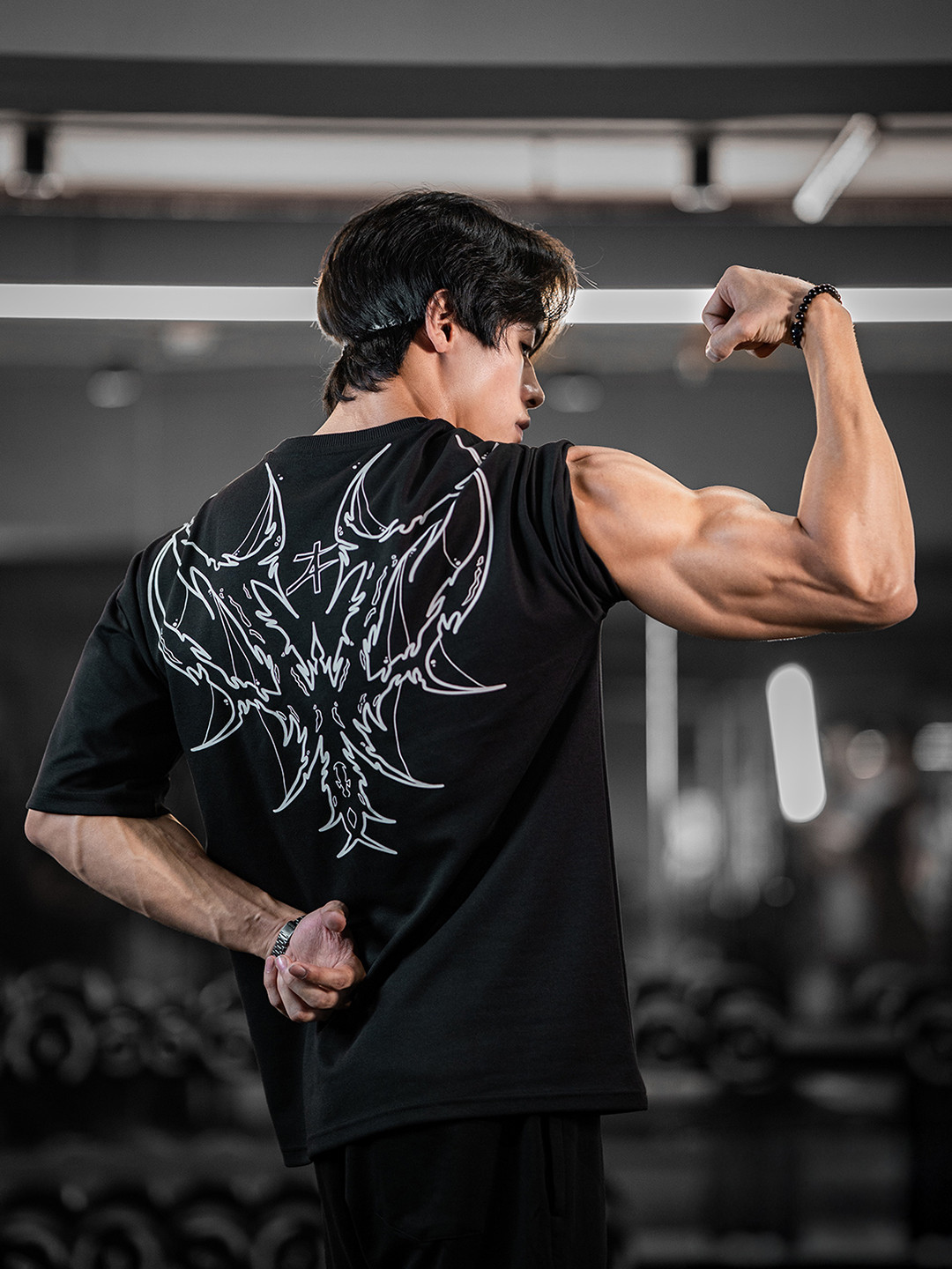 Athflex Back Graphics Oversized T-shirt