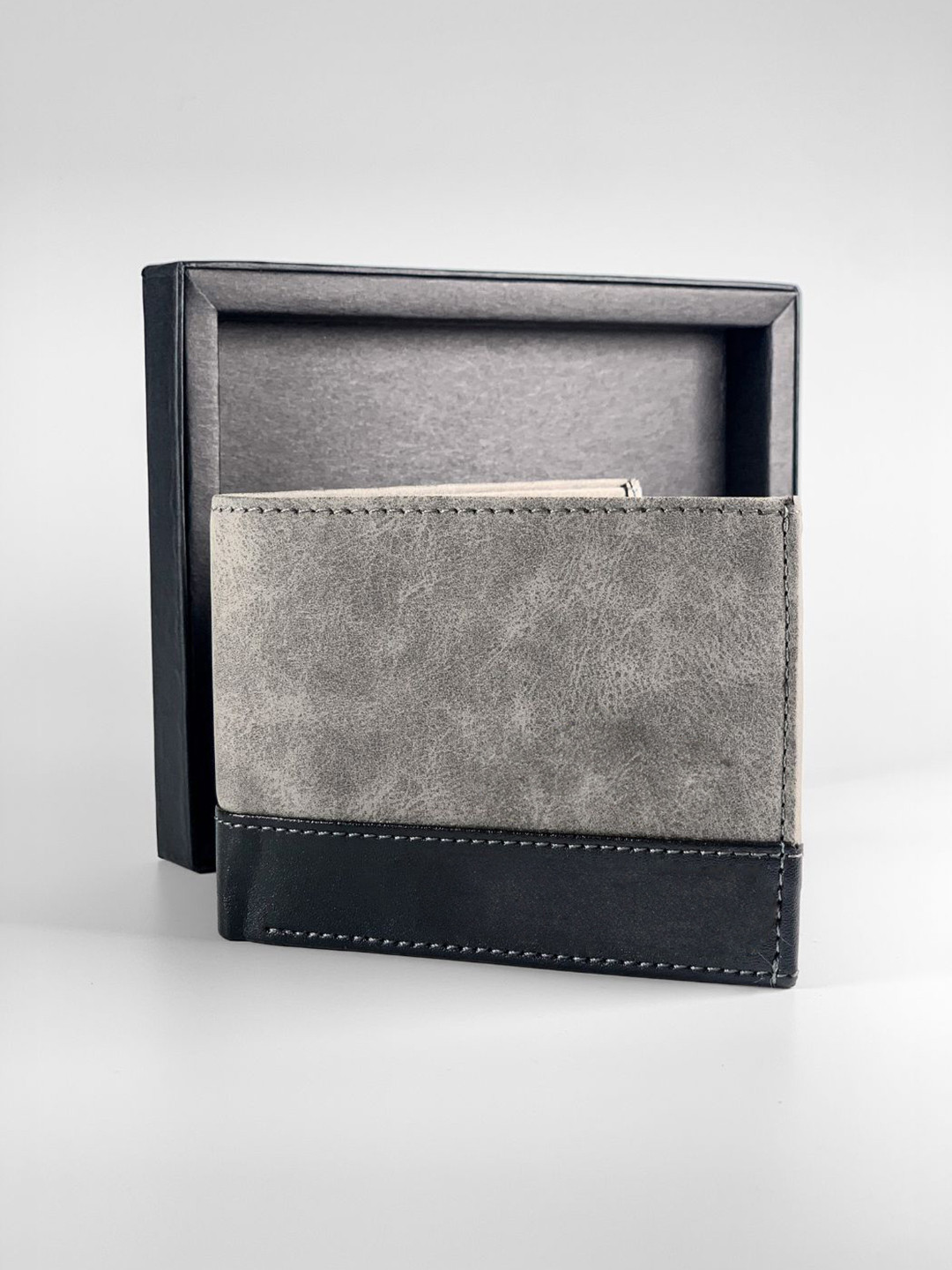 TPC Gifts Men Dual Tone Two Fold Wallet