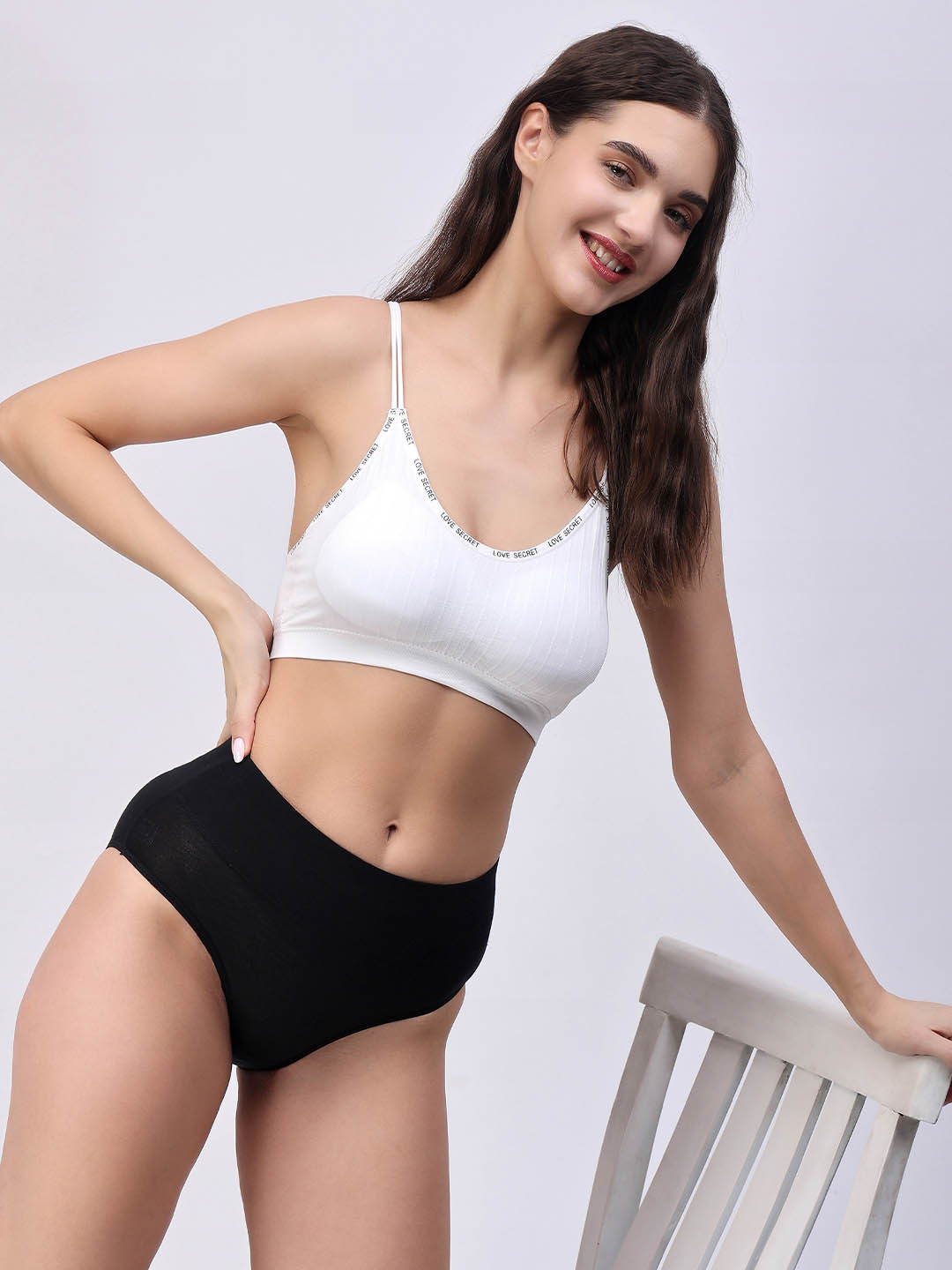 Stem Rope Bra Full Coverage Lightly Padded