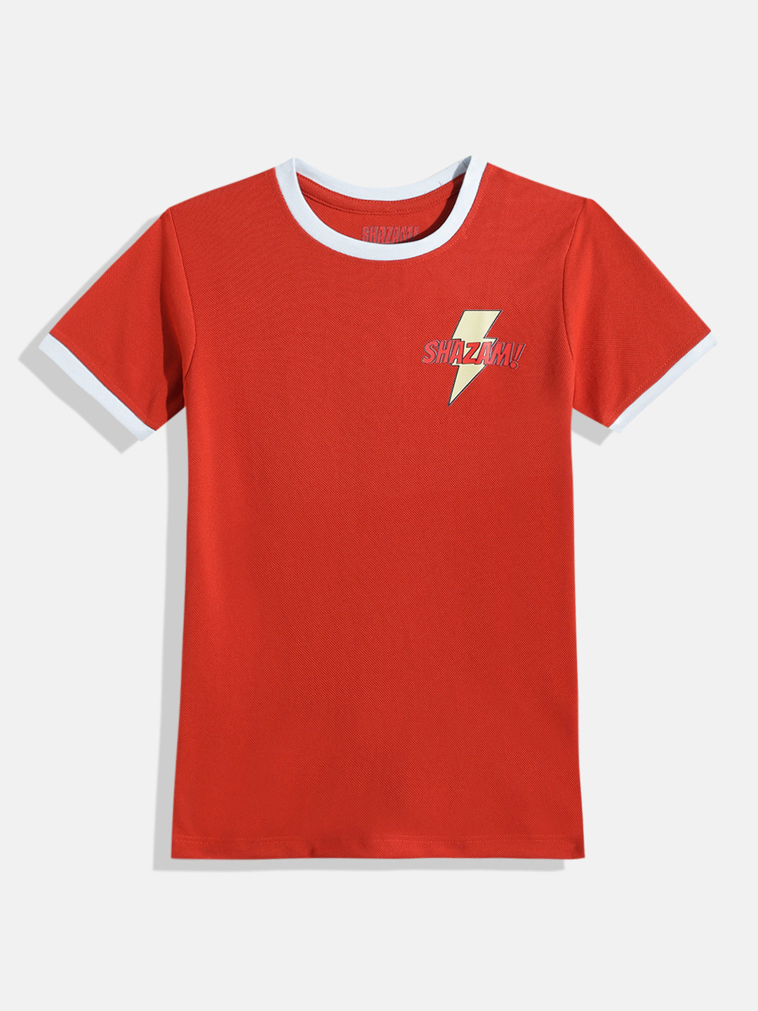 Eteenz Boys Shazam Printed Cotton T-shirt