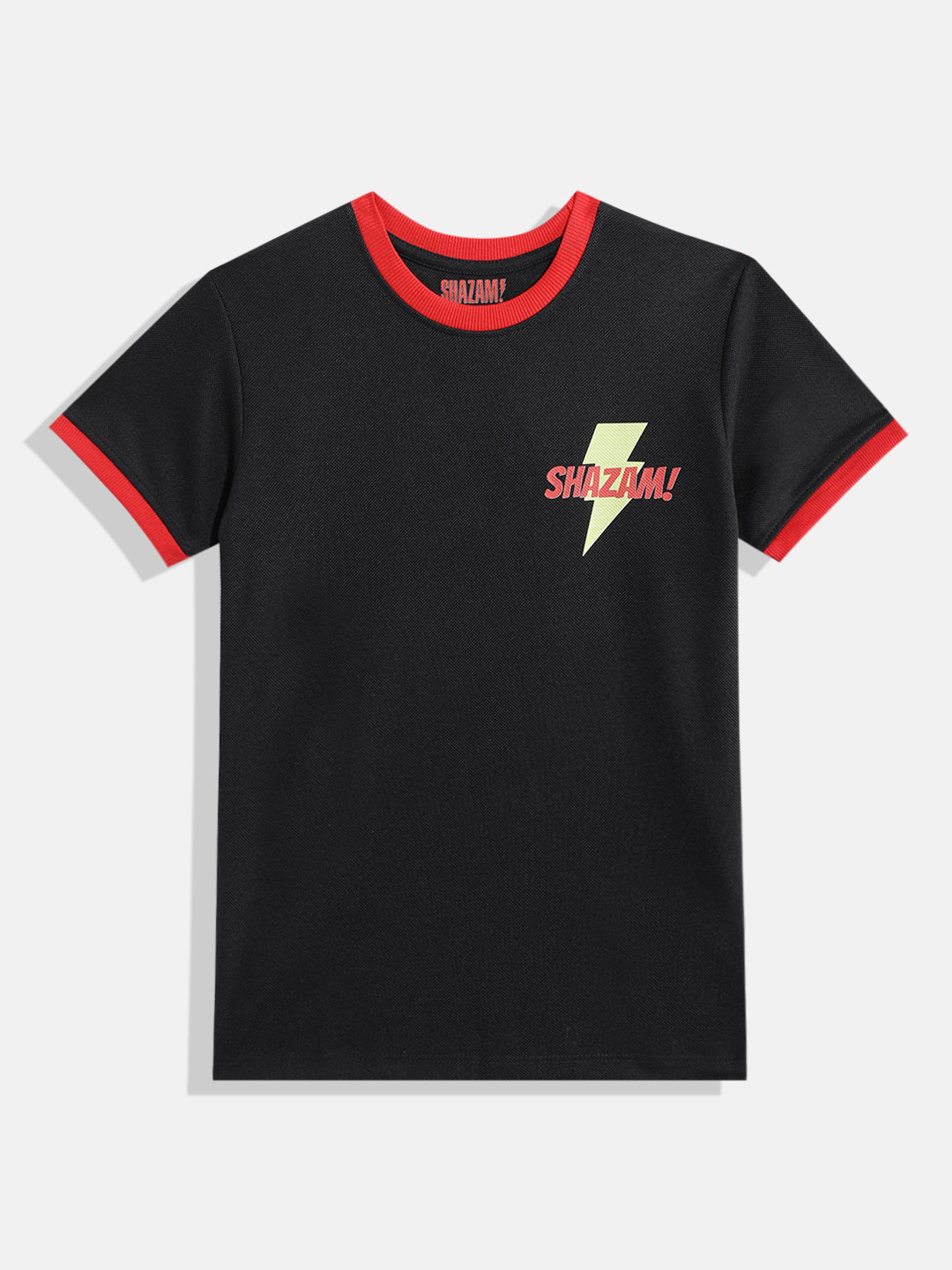 Eteenz Boys Shazam Printed Cotton T-shirt