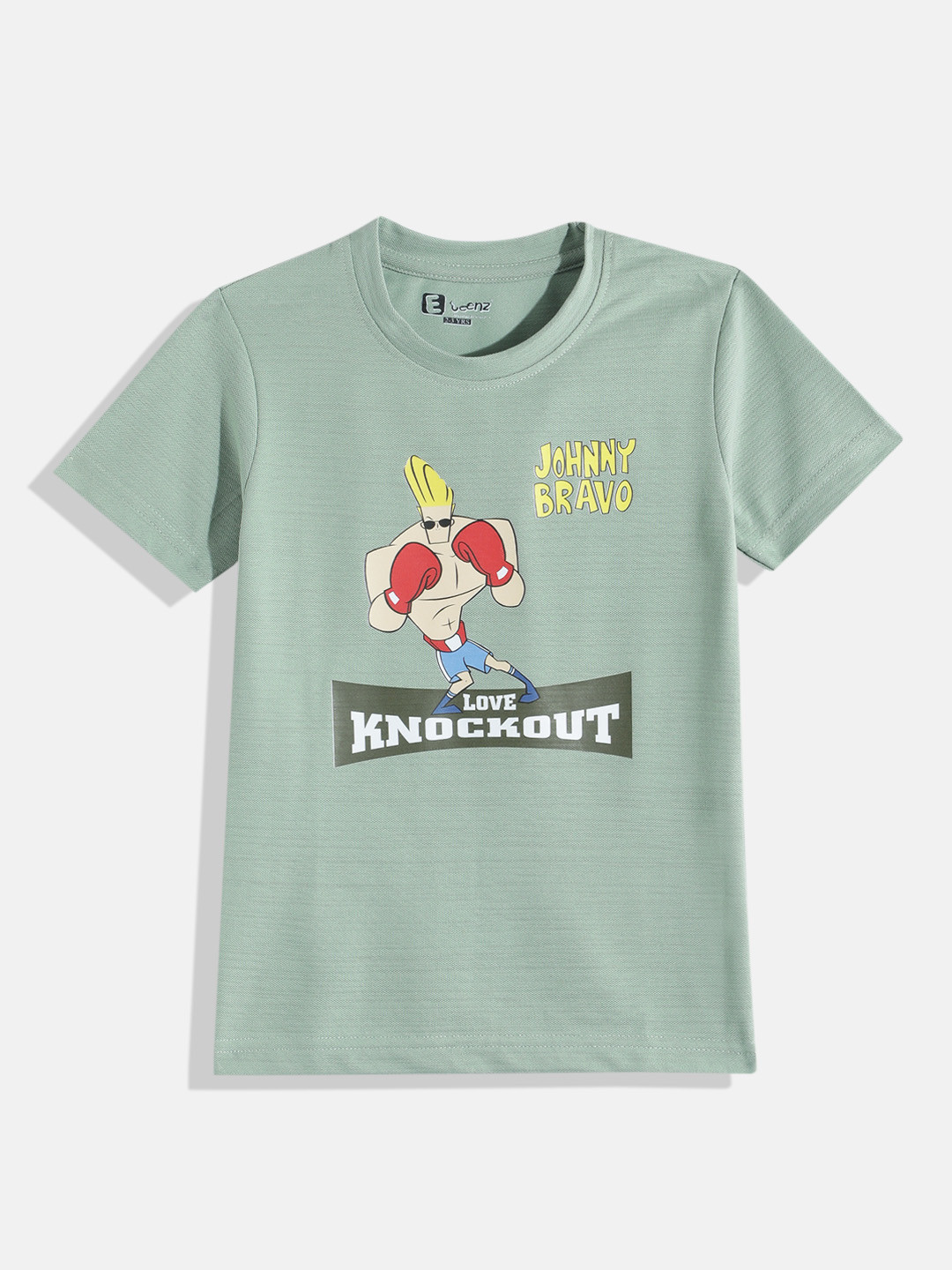 Eteenz Kids Boys Johny Bravo Printed T-Shirt