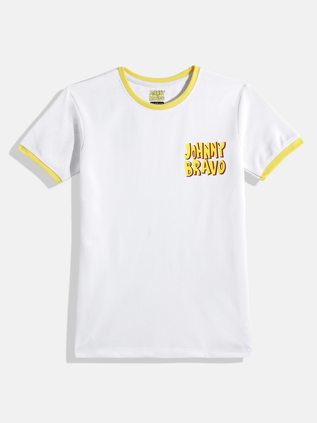 Eteenz Boys Johnny Bravo Printed Cotton T-shirt