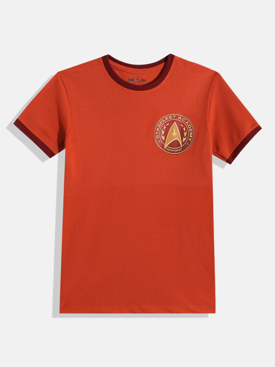 Eteenz Boys Star Trek Printed Cotton T-shirt