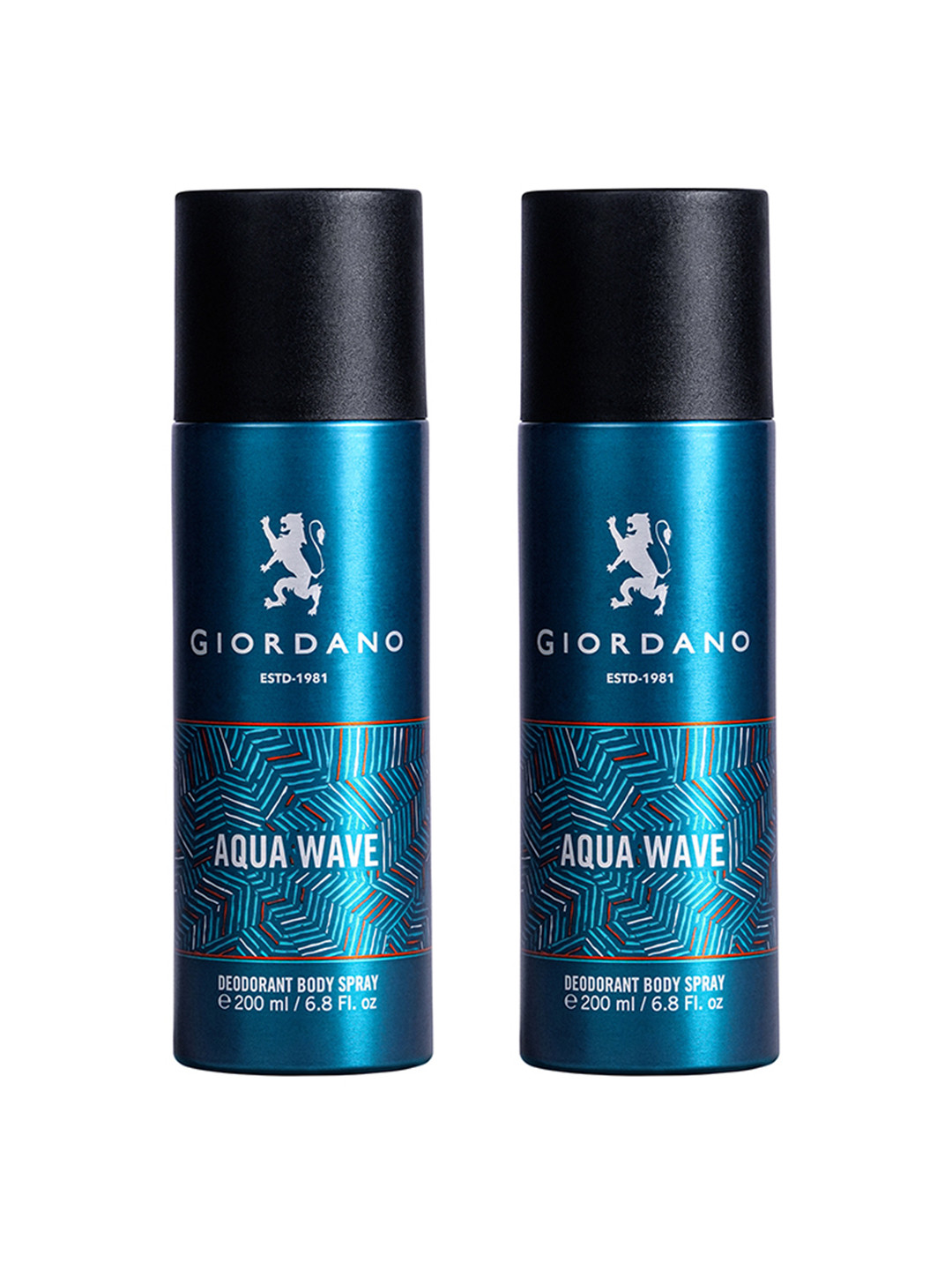 GIORDANO Set Of 2 Men Aqua Wave Deodorant Body Spray - 200ml Each