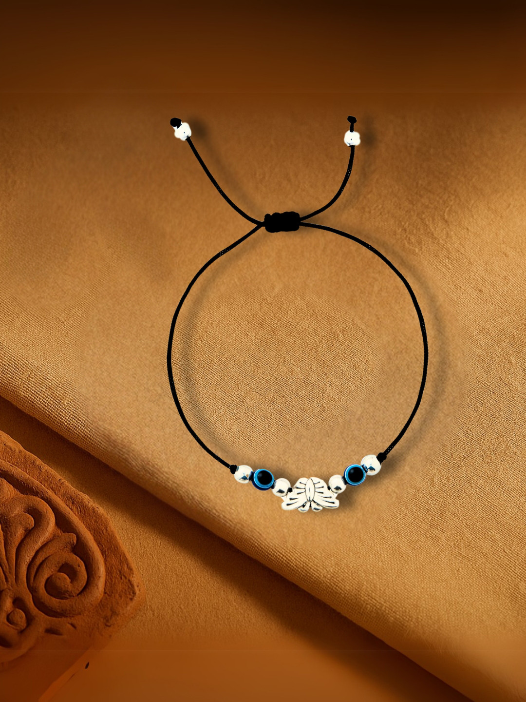 Nipura 925 Sterling Silver Retro Elegance Adjustable Anklets