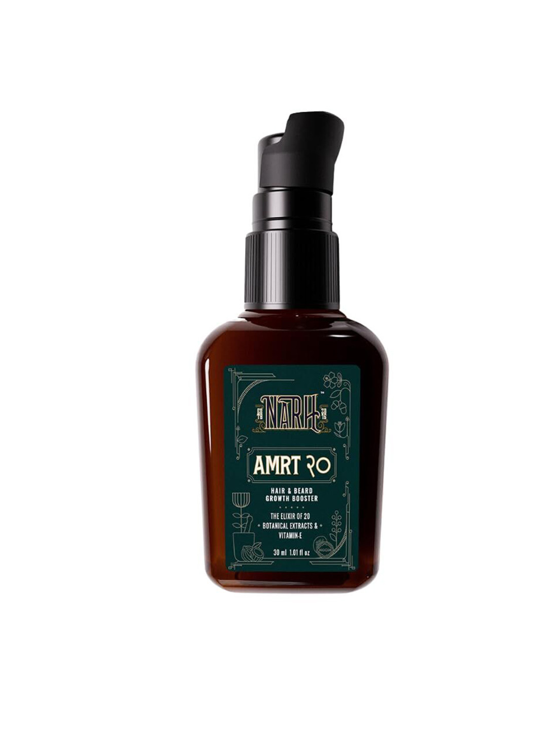 NARH AMRT 20 Hair & Beard Growth Booster Oil With Vitamin E - 30 ml