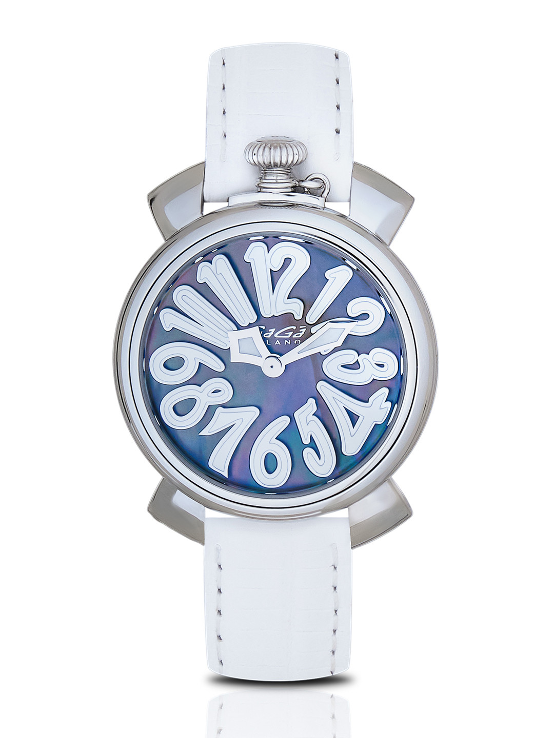 GaGa MILANO Women Dial & Leather Wrap Around Straps Analogue Watch 5000MN01S0LTWH0