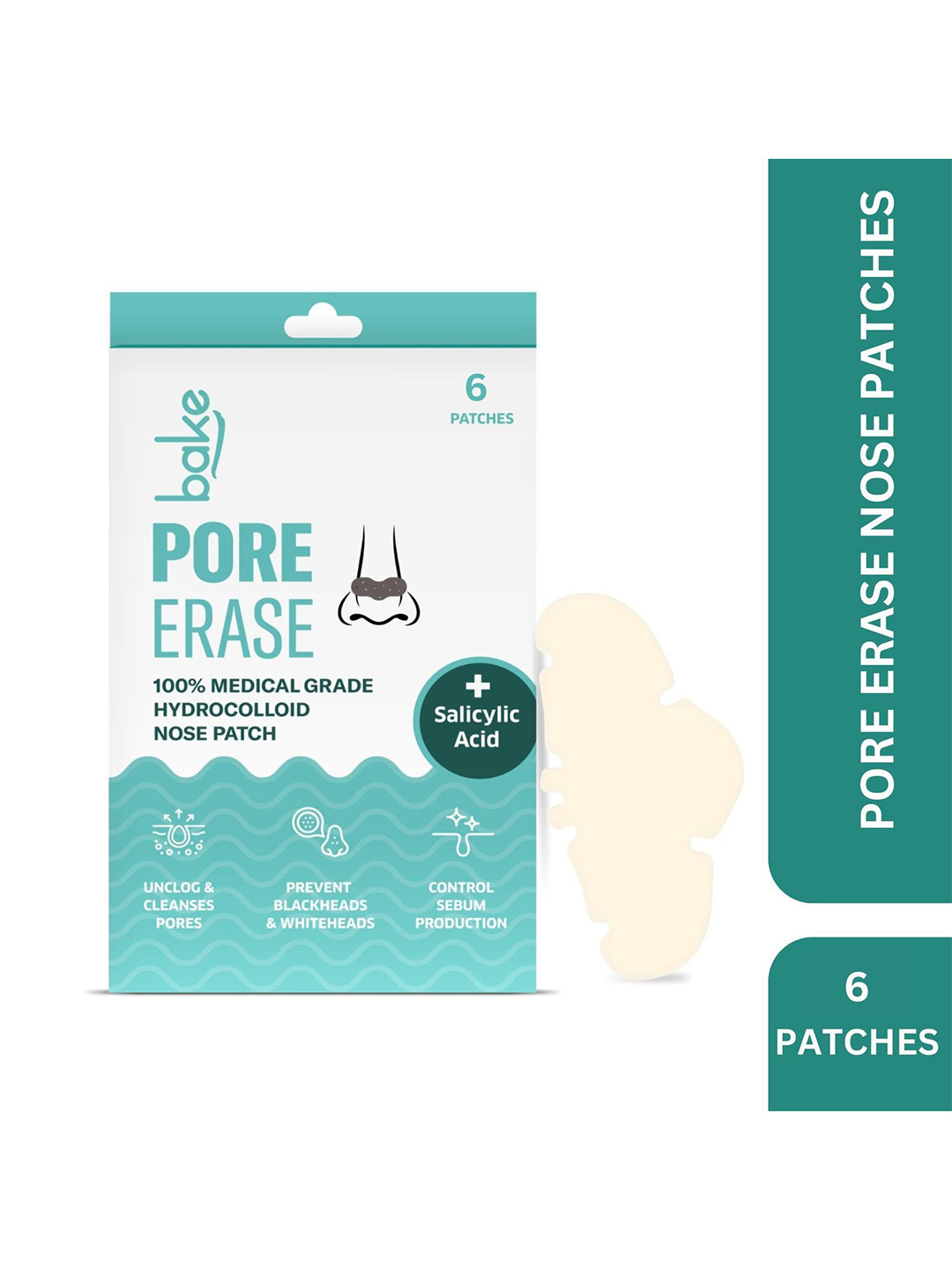 BAKE 2% Salicylic Acid Nose Strips - 6 Strips