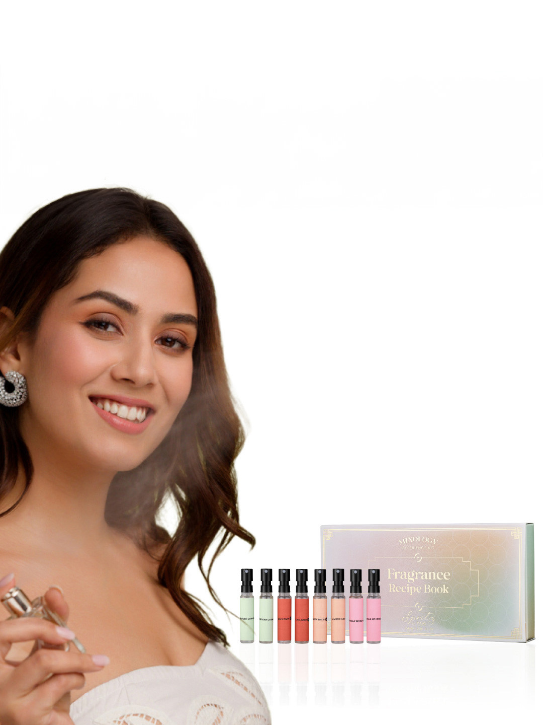 Spritz By Typsy Set Of 8 Long Lasting Mixology Experience Kit Extrait De Parfum- 3 ml Each