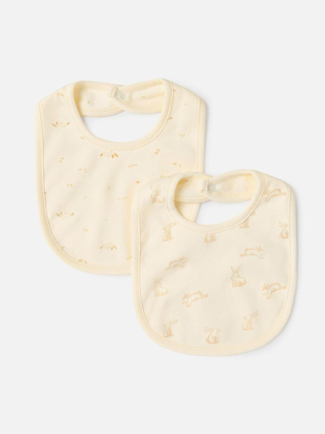 Giggles by Babyshop Infant Kids Pack Of 2 Printed Bibs