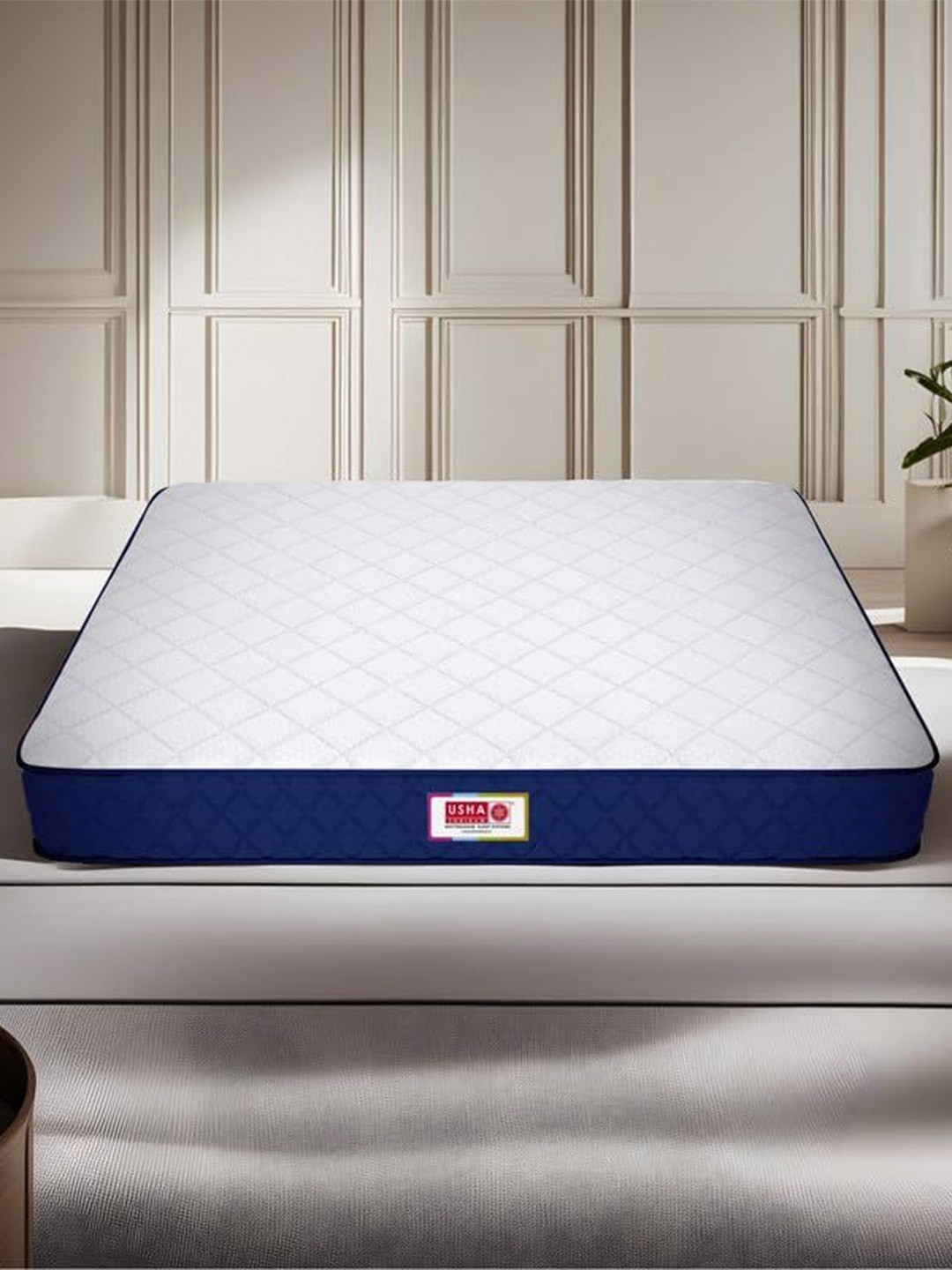 USHA SHRIRAM Back Master with NFF Tech. Bonded Foam Queen Size 5 Inch Mattress (72X60)