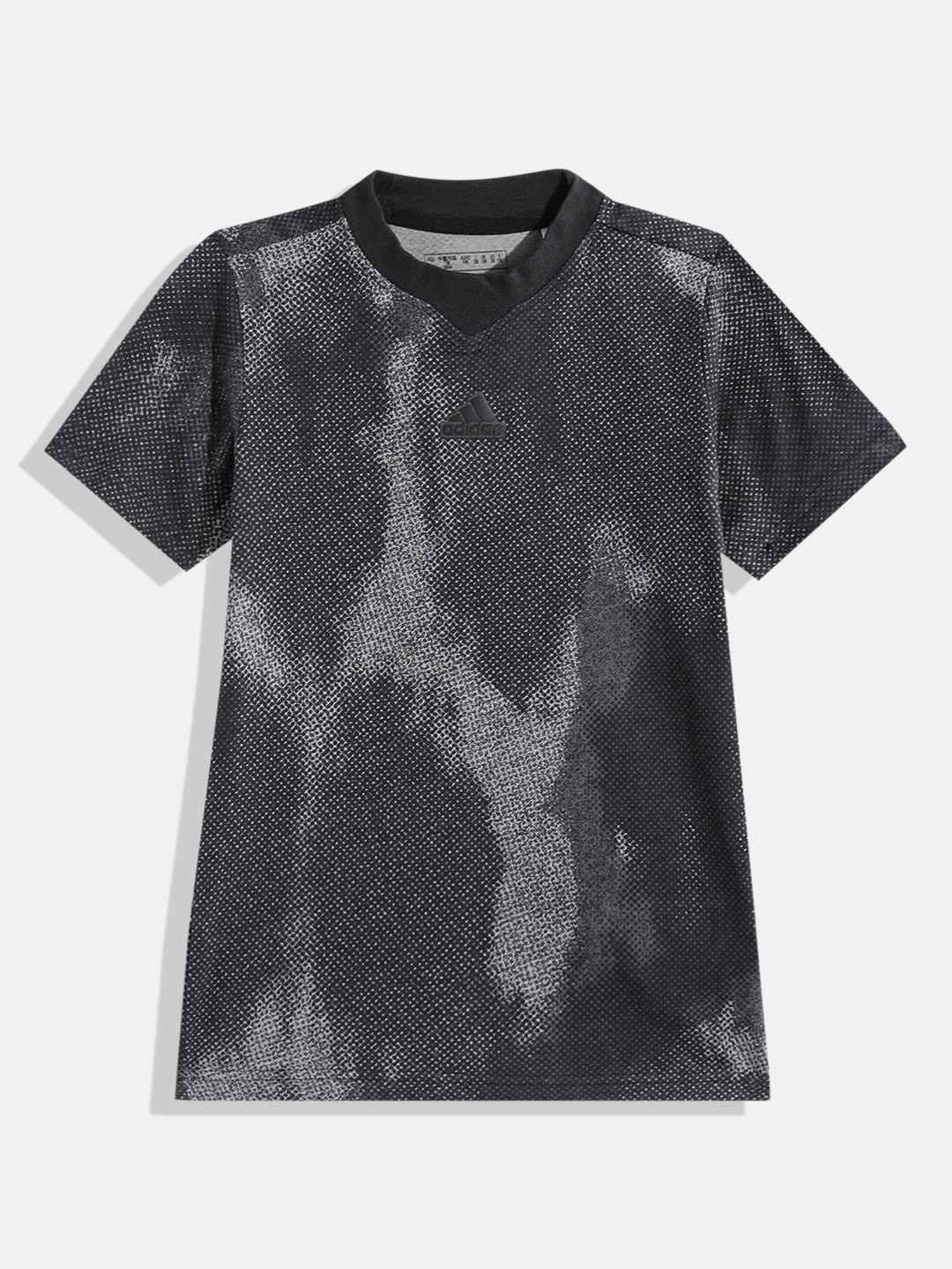 ADIDAS Kids J FI AOP Printed Pure Cotton T-Shirt