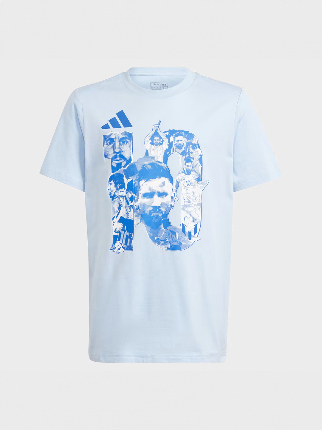 ADIDAS Boys Cotton Round Neck Y MESSI G T-shirt