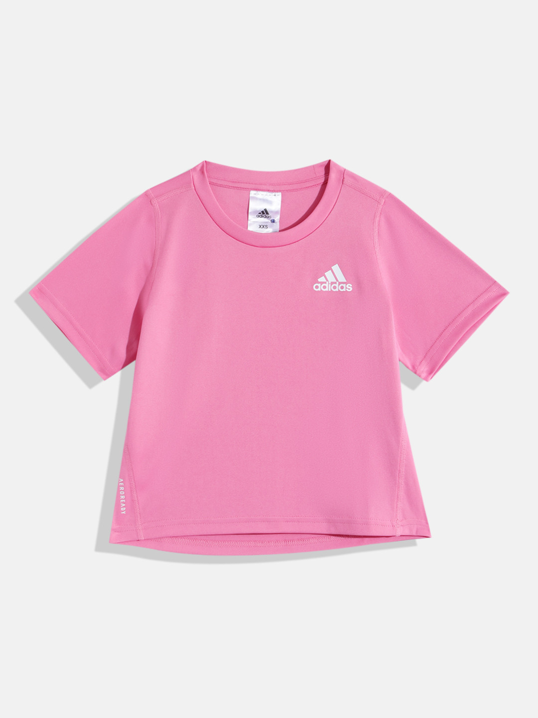 ADIDAS Girls Round Neck T-shirt