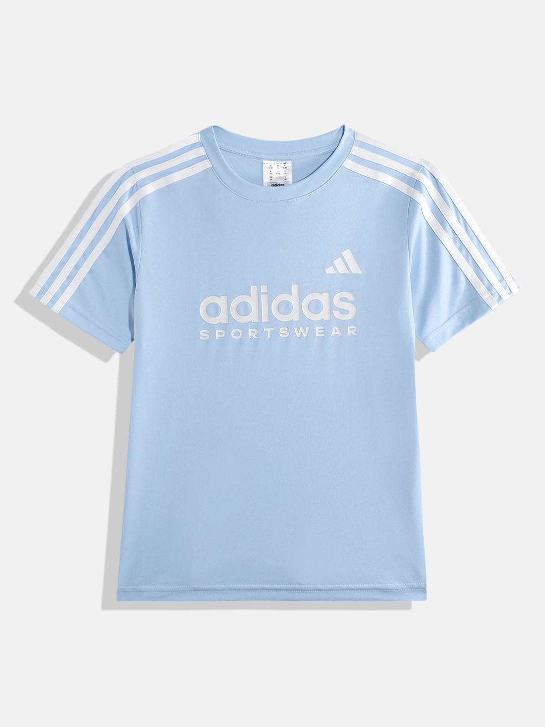 ADIDAS Boys Printed 3 Stripes T-shirt