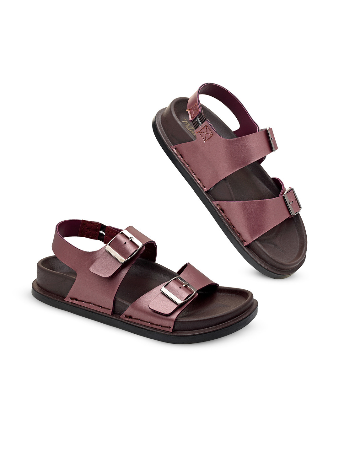VKC DEBON Comfort Sandals With Buckles