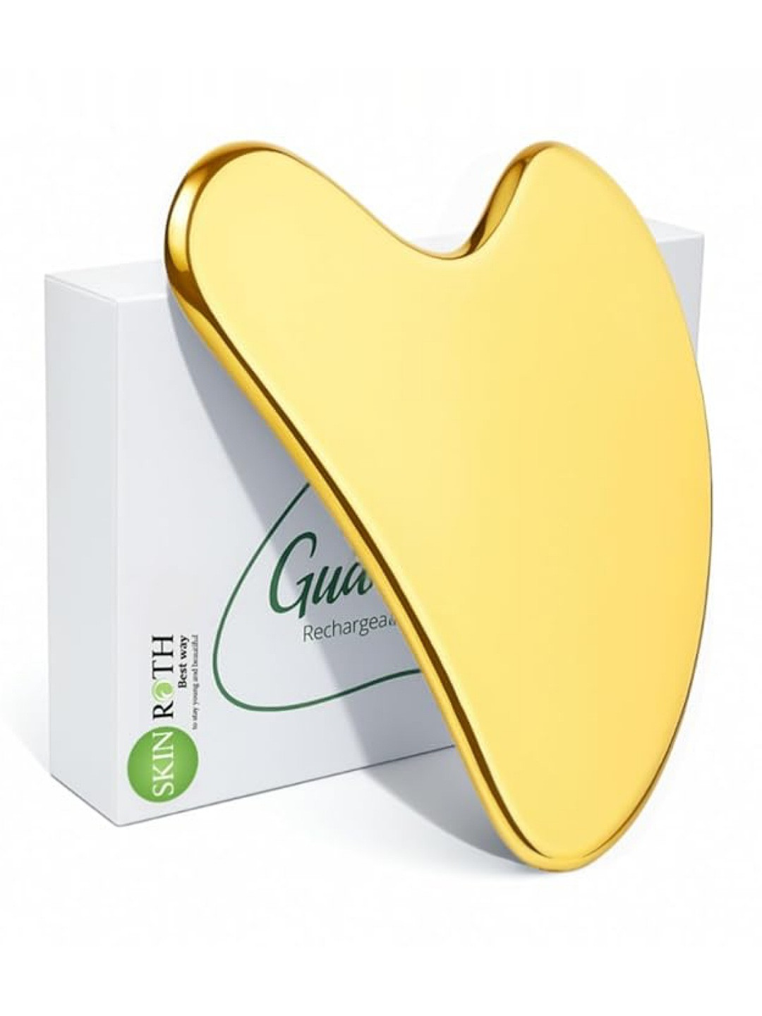 SKINROTH Kansa Gua Sha Face Massager Tool