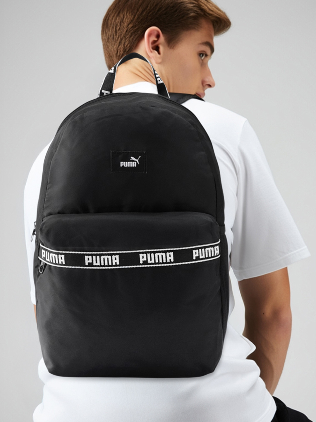 Puma Unisex PHASE TAPE Brand Logo Backpack