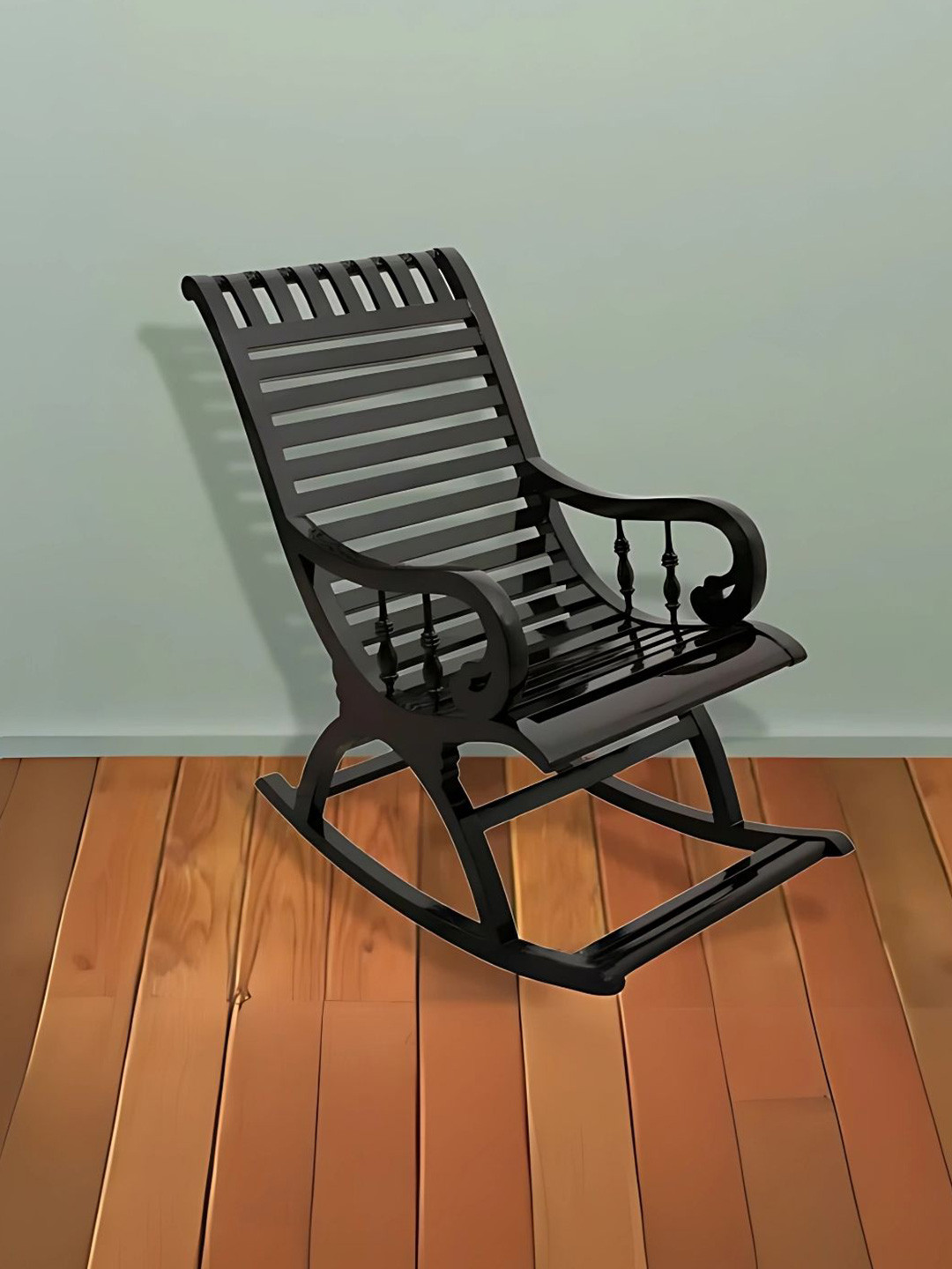 DZYN Furnitures Wooden Rocking Chair