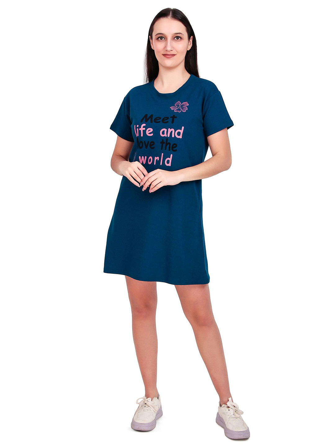 OVIDA Printed Nightdress