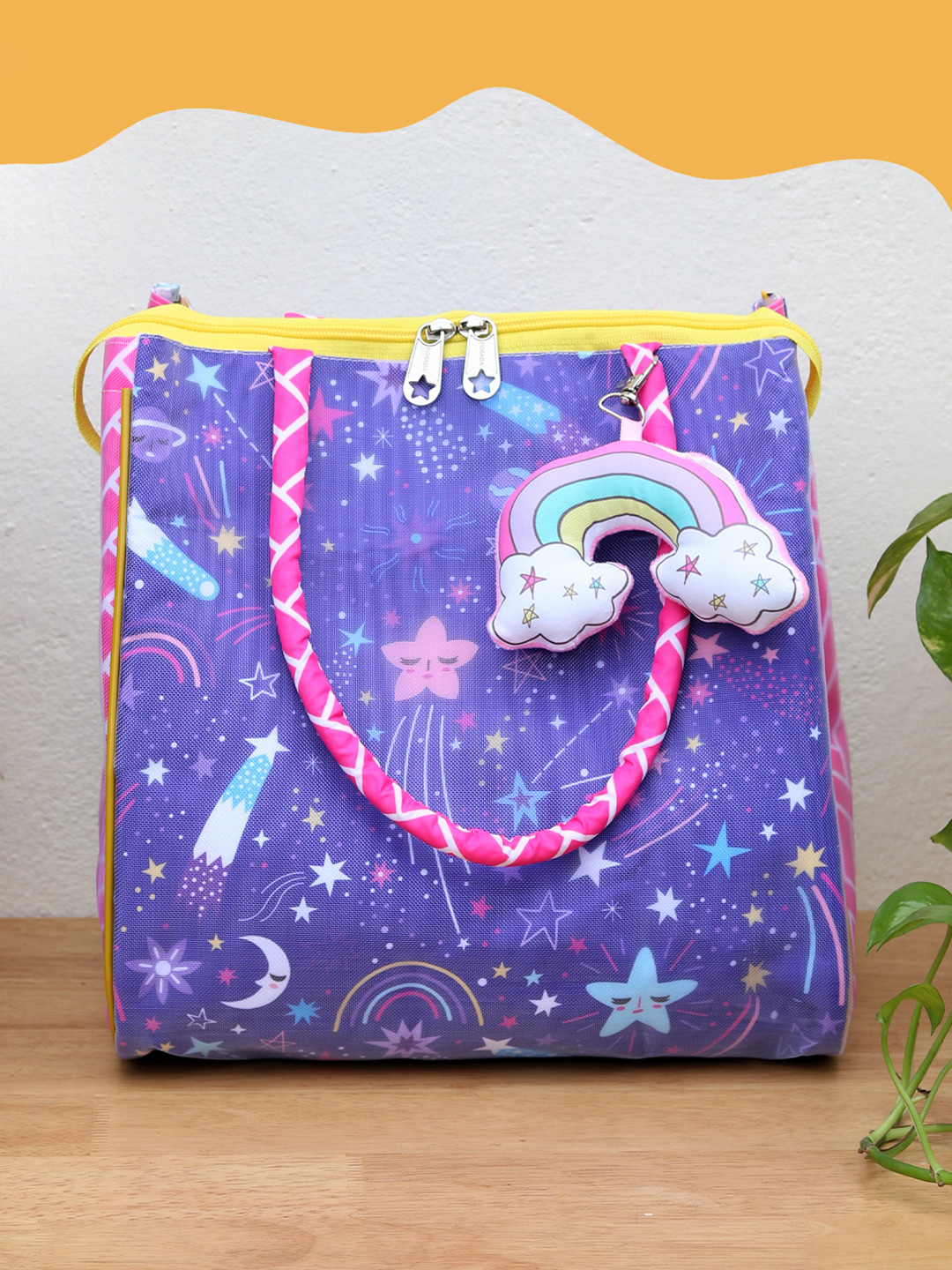 ROSADA Kids Starlet Printed Lightweight Waterproof Tote Bag