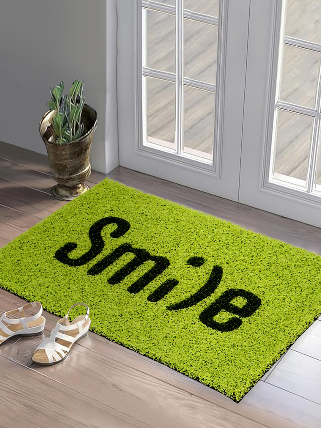 DREAM WEAVERZ Rubber Coir Printed Door Mat
