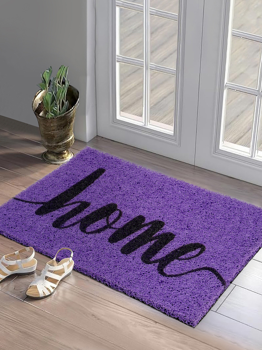 DREAM WEAVERZ Rubber Coir Printed Door Mat