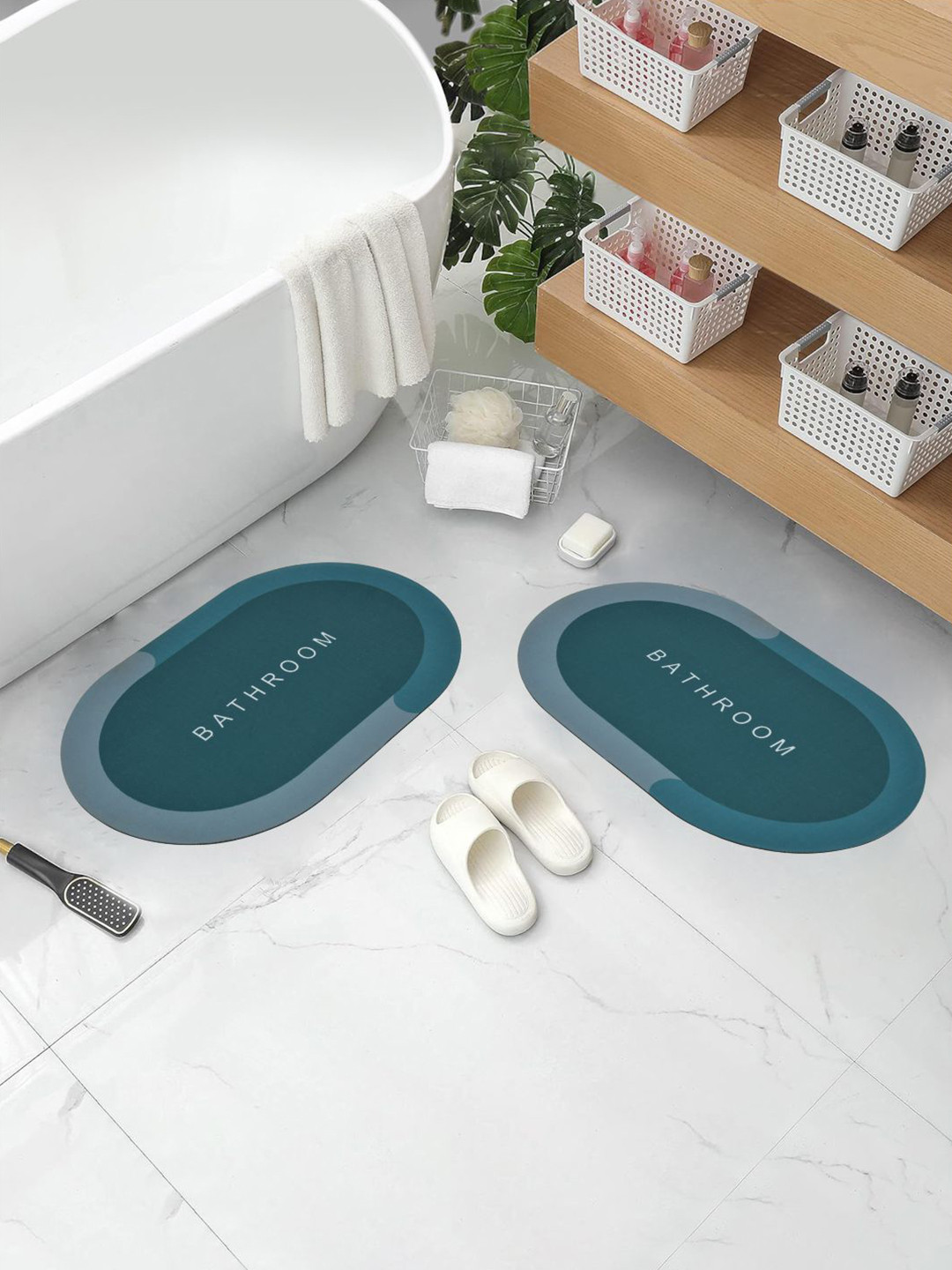 DREAM WEAVERZ Set of 2 Super Absorbent Mat
