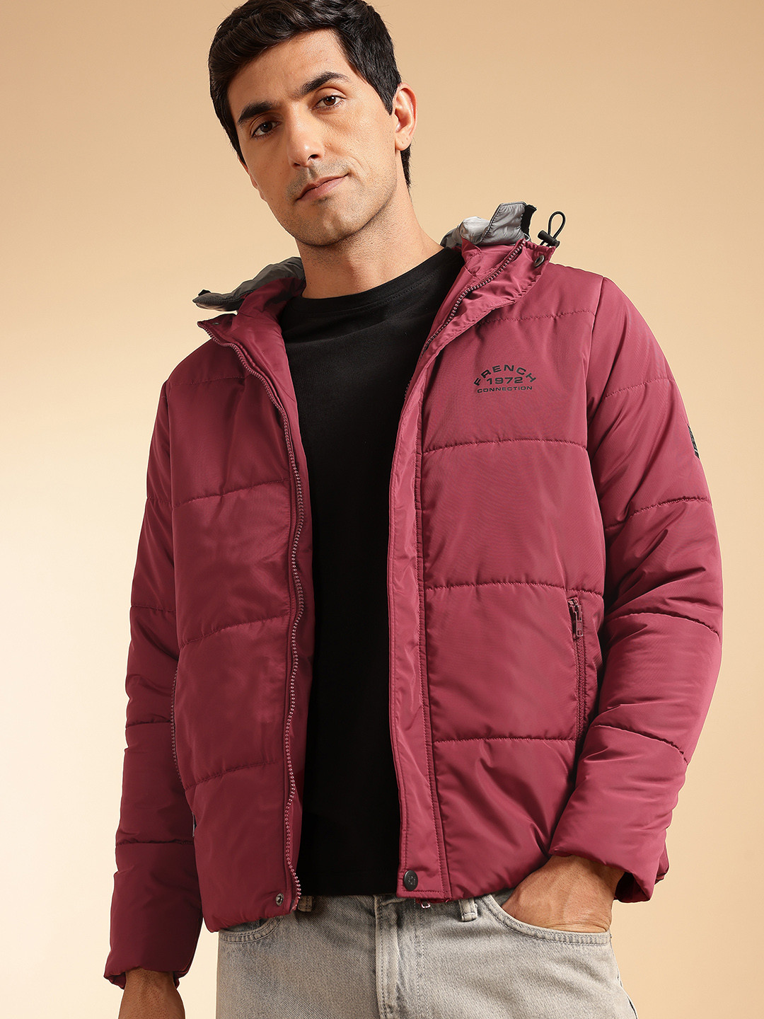 French Connection Hooded Padded Jacket