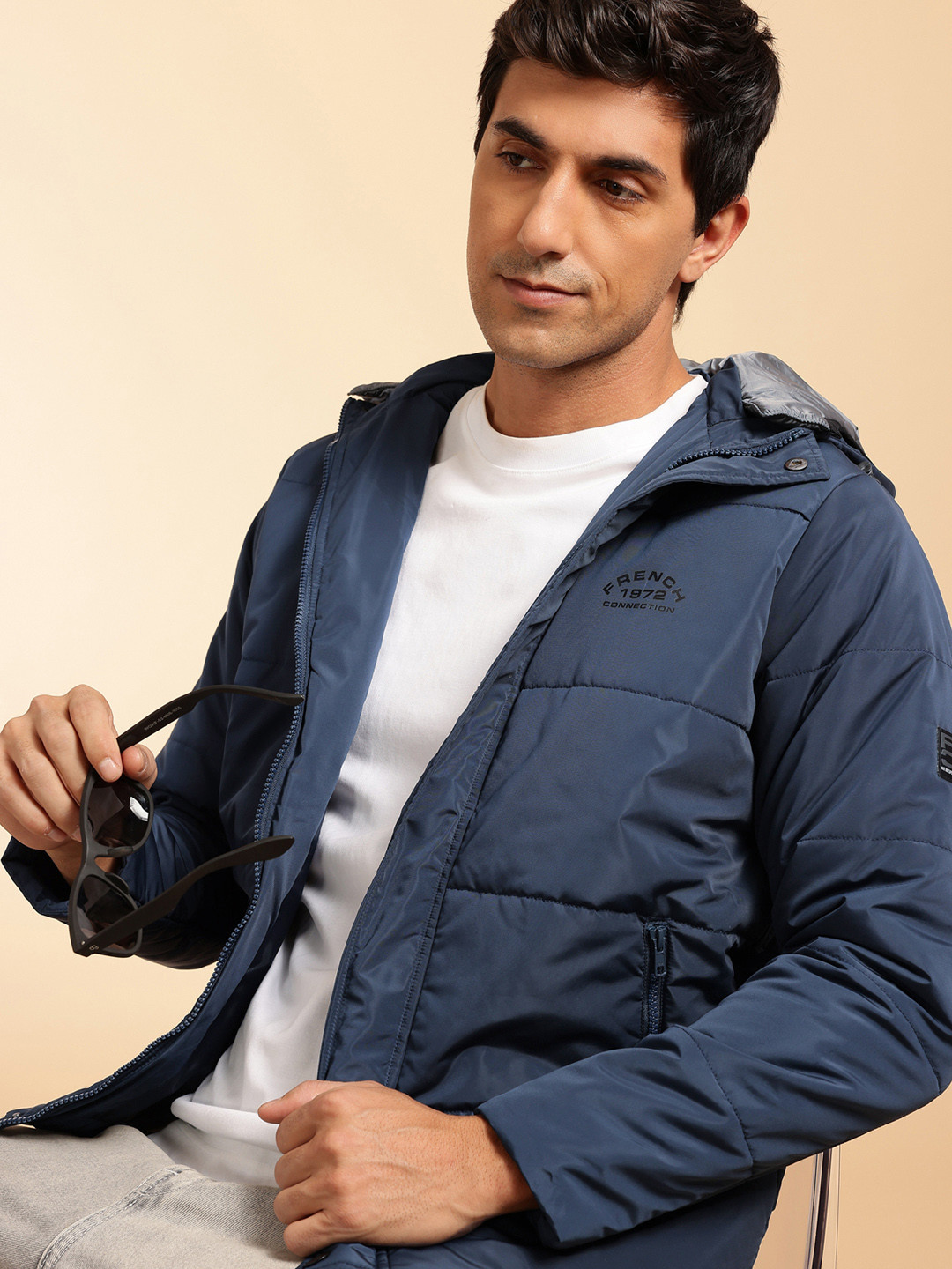 French Connection Hooded Padded Jacket