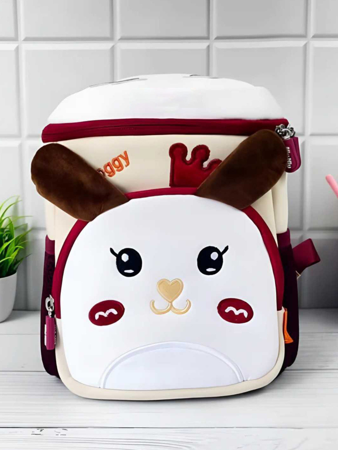 YK Kids Graphic Doggy Design Backpack