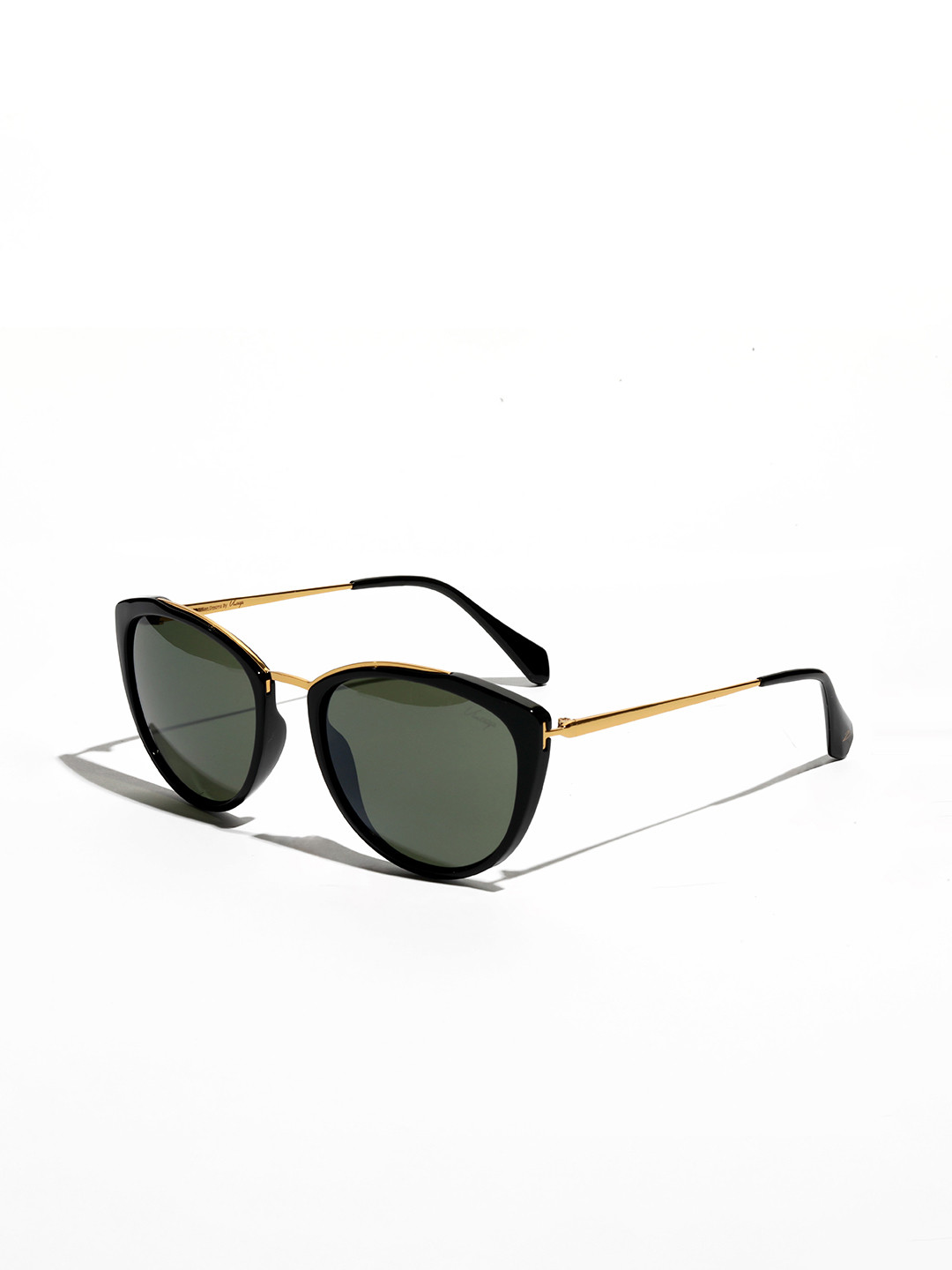 Vintage Women Oval Sunglasses with UV Protected Lens