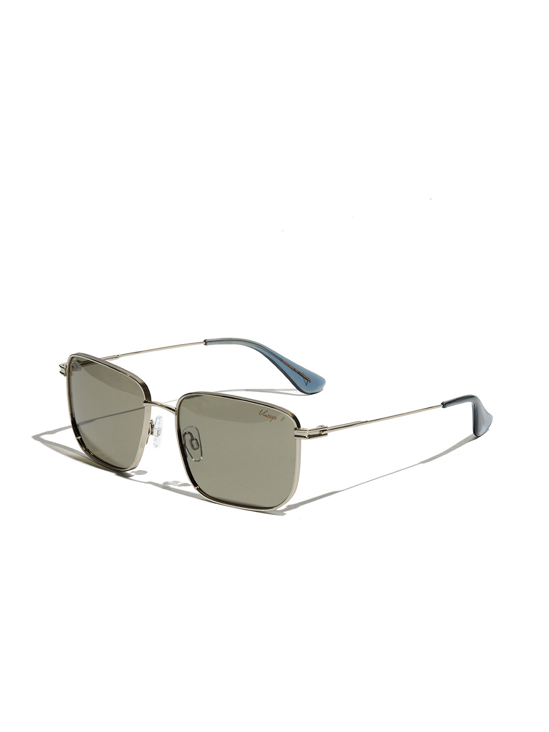 Vintage Unisex Square Sunglasses with Polarised and UV Protected Lens Freedom Col 270