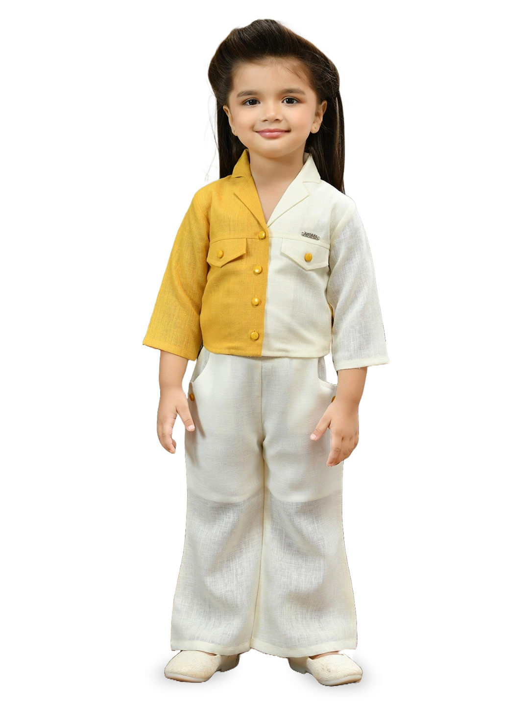 Be Kids Girls Printed Shirt with Pyjamas