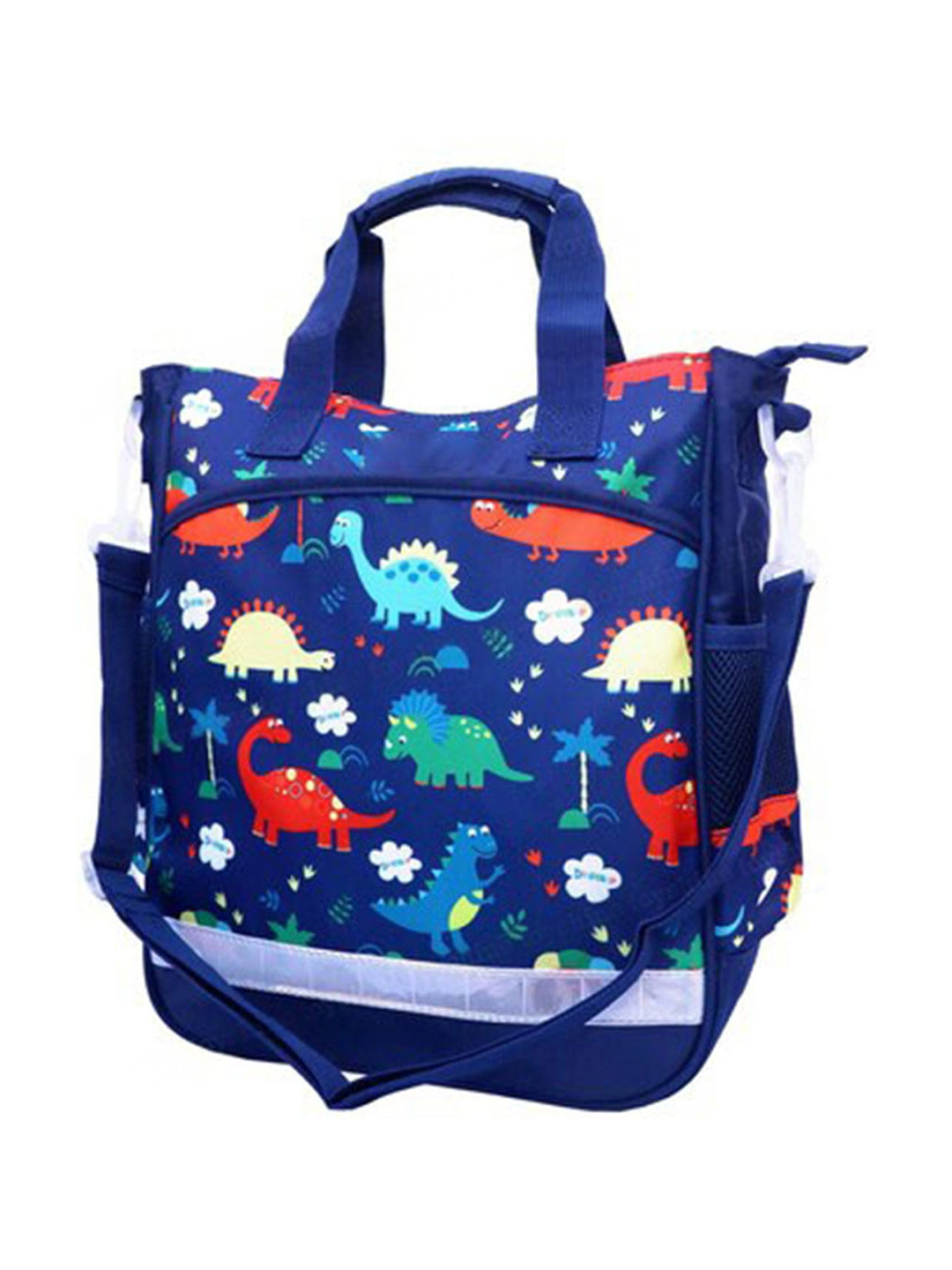 YK Girls Dinosaur Printed Waterproof Tote Bag