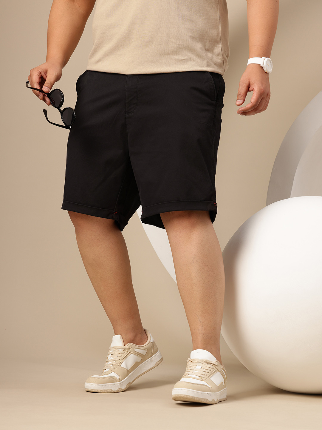Sztori Men Solid Talora Shorts
